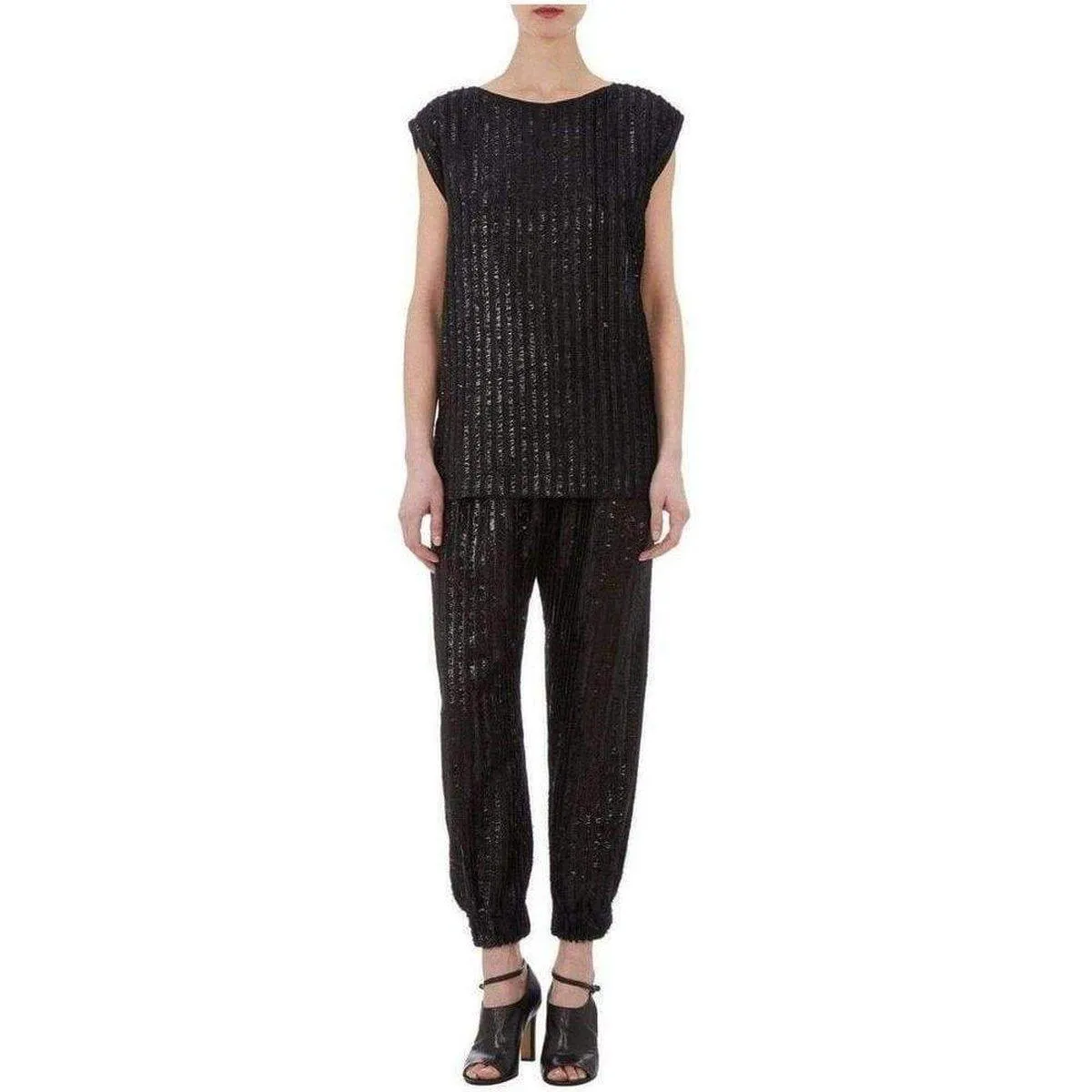 Zero + Maria Cornejo Eka Metallic Fringe Pants sold by Runaway Catalog product image thumbnail 2