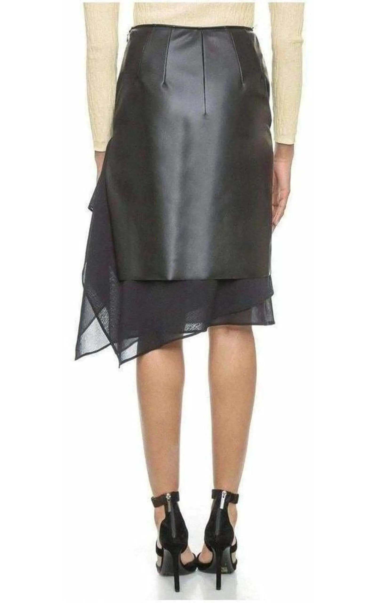 Black Layered Skirt sold by Runaway Catalog product image thumbnail 5