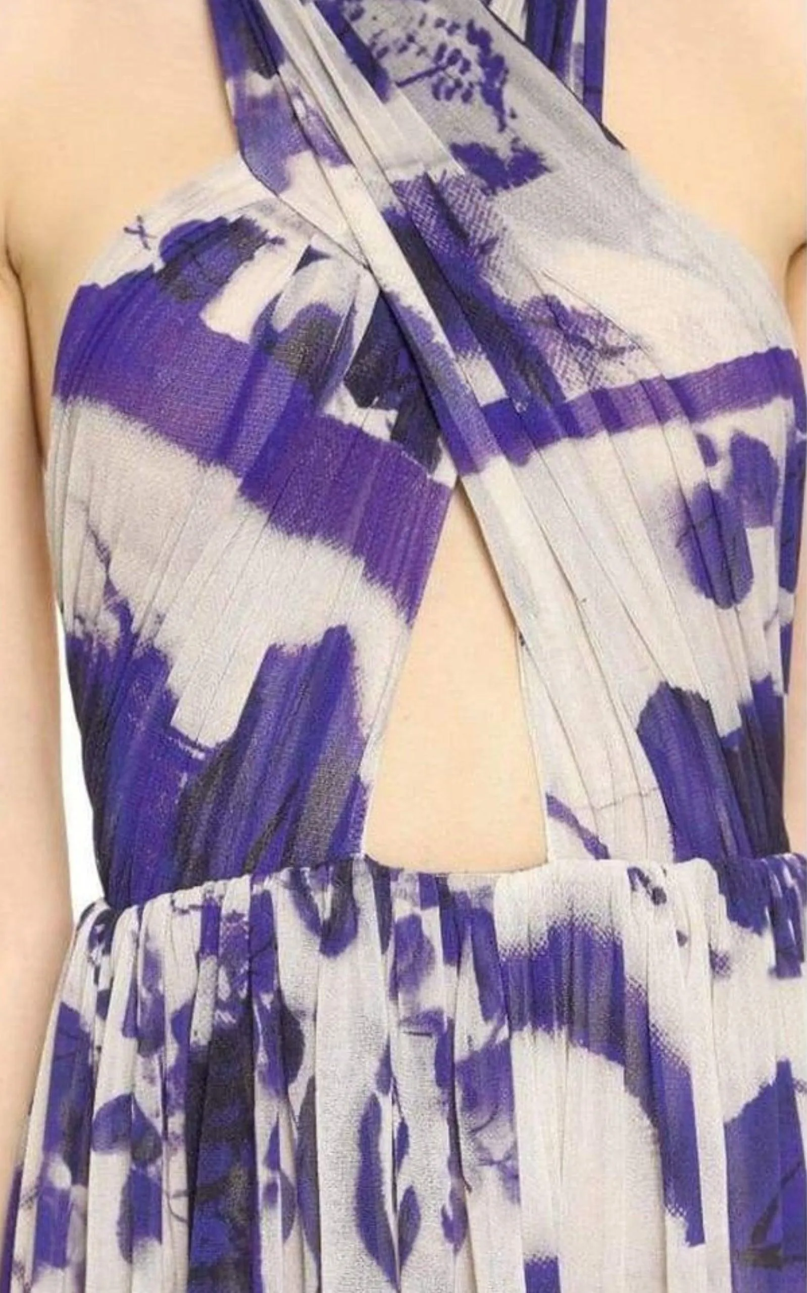 Cross Halter Tulle Dress sold by Runaway Catalog product image thumbnail 4