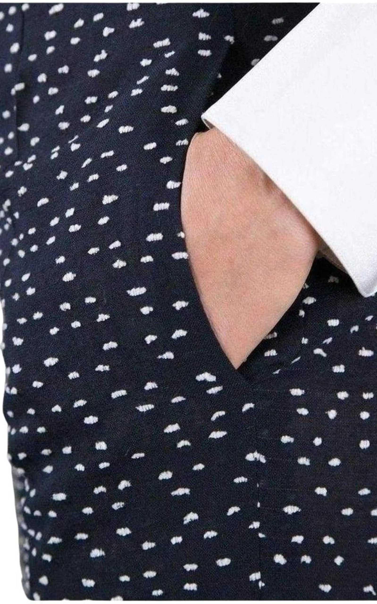 Wool Blend Pattern Trousers sold by Runaway Catalog product image thumbnail 5