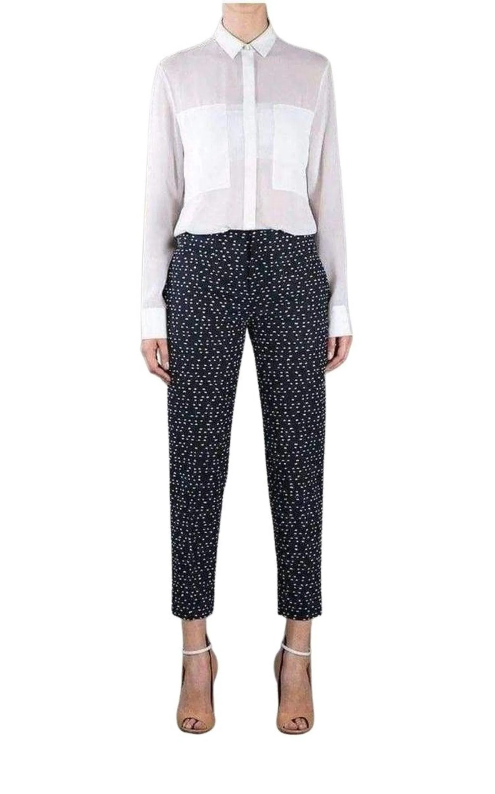 Wool Blend Pattern Trousers sold by Runaway Catalog product image thumbnail 2