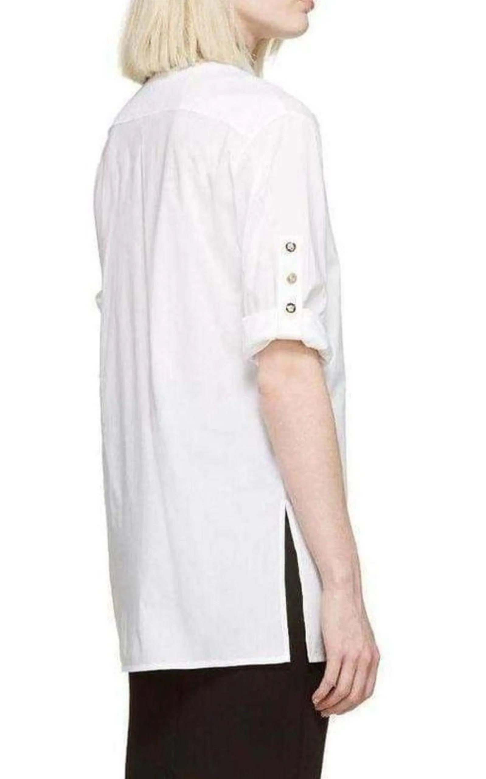 Embroidered Placket Shirt sold by Runaway Catalog product image thumbnail 5