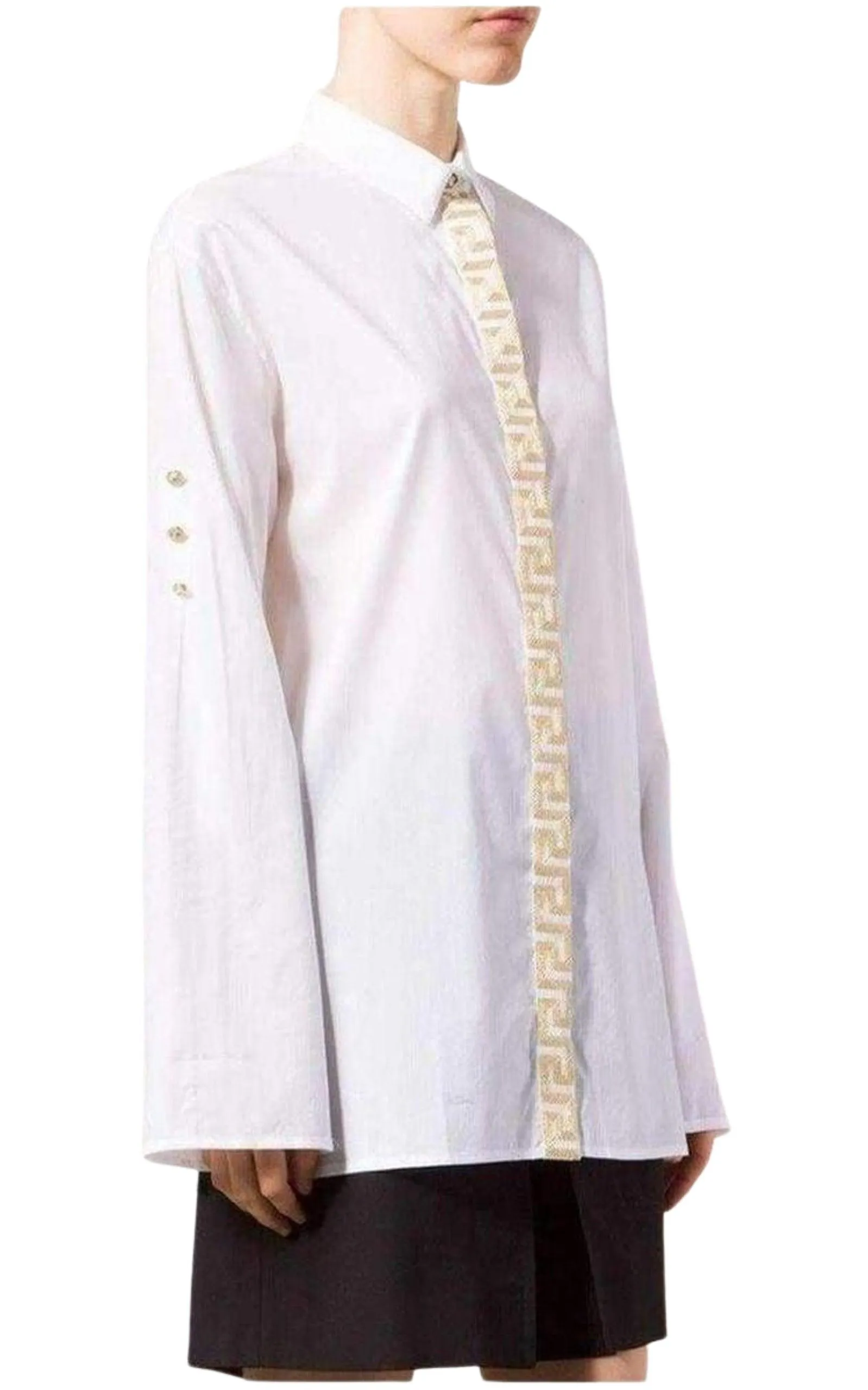 Embroidered Placket Shirt sold by Runaway Catalog product image thumbnail 2