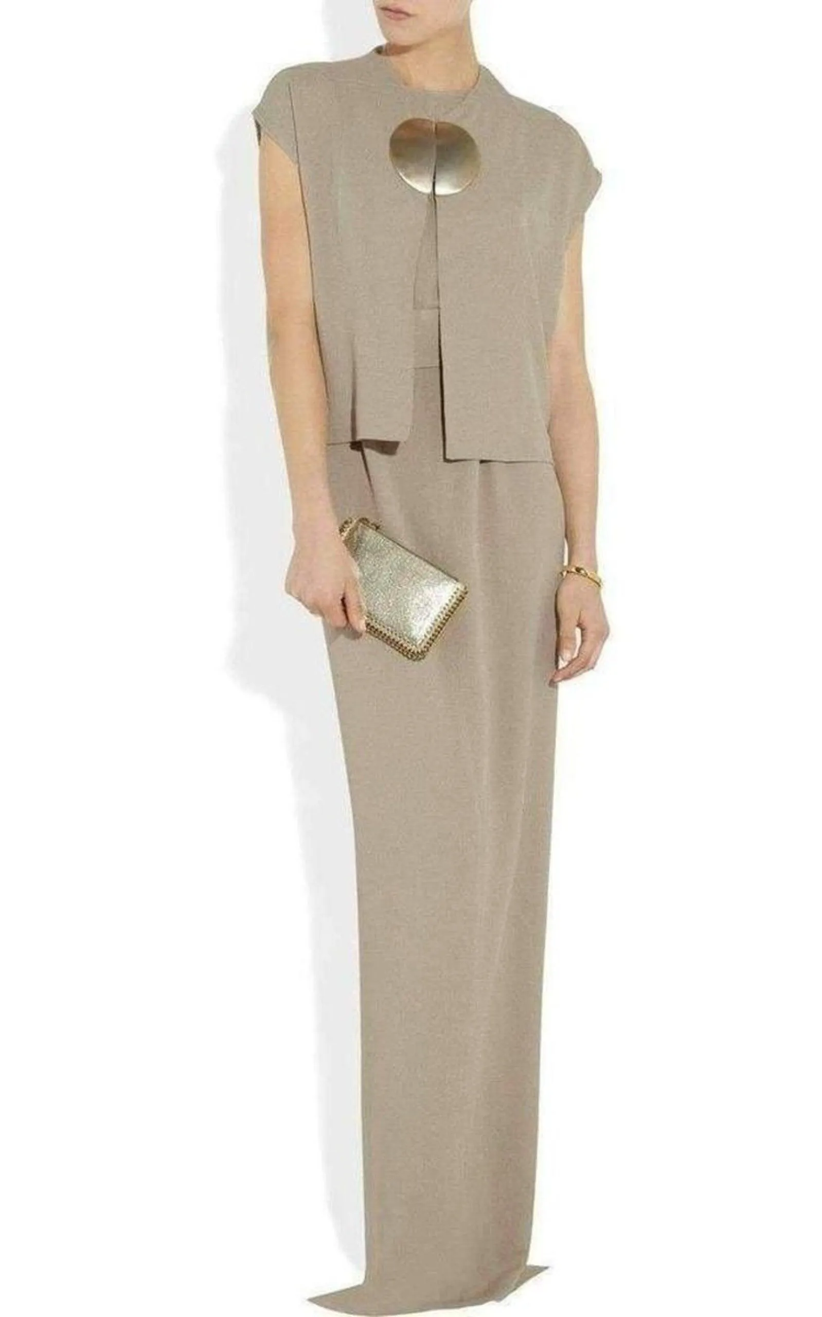 Dagger Mantlette Silk-crepe Jacket sold by Runaway Catalog product image thumbnail 2