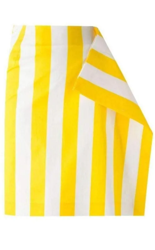 Side Flat Striped Skirt made by Jacquemus