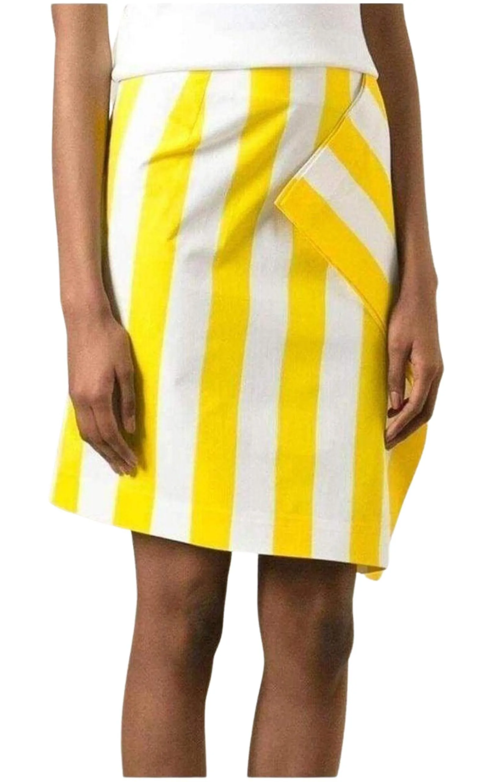 Side Flat Striped Skirt sold by Runaway Catalog product image thumbnail 2
