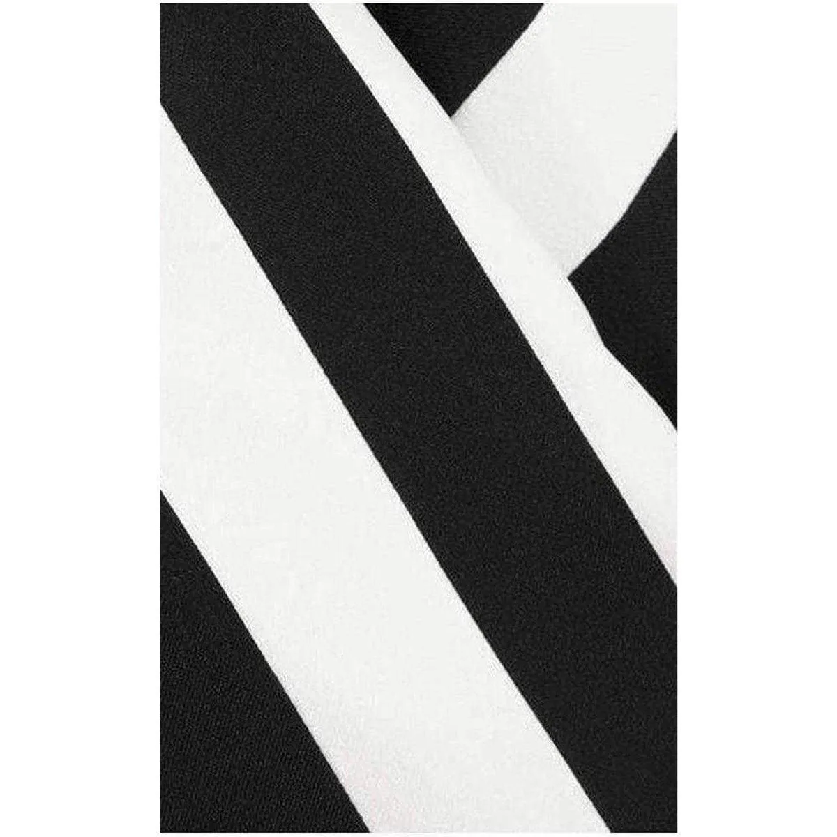 Black and White Monochrome Crepe Shift Dress sold by Runaway Catalog product image thumbnail 5