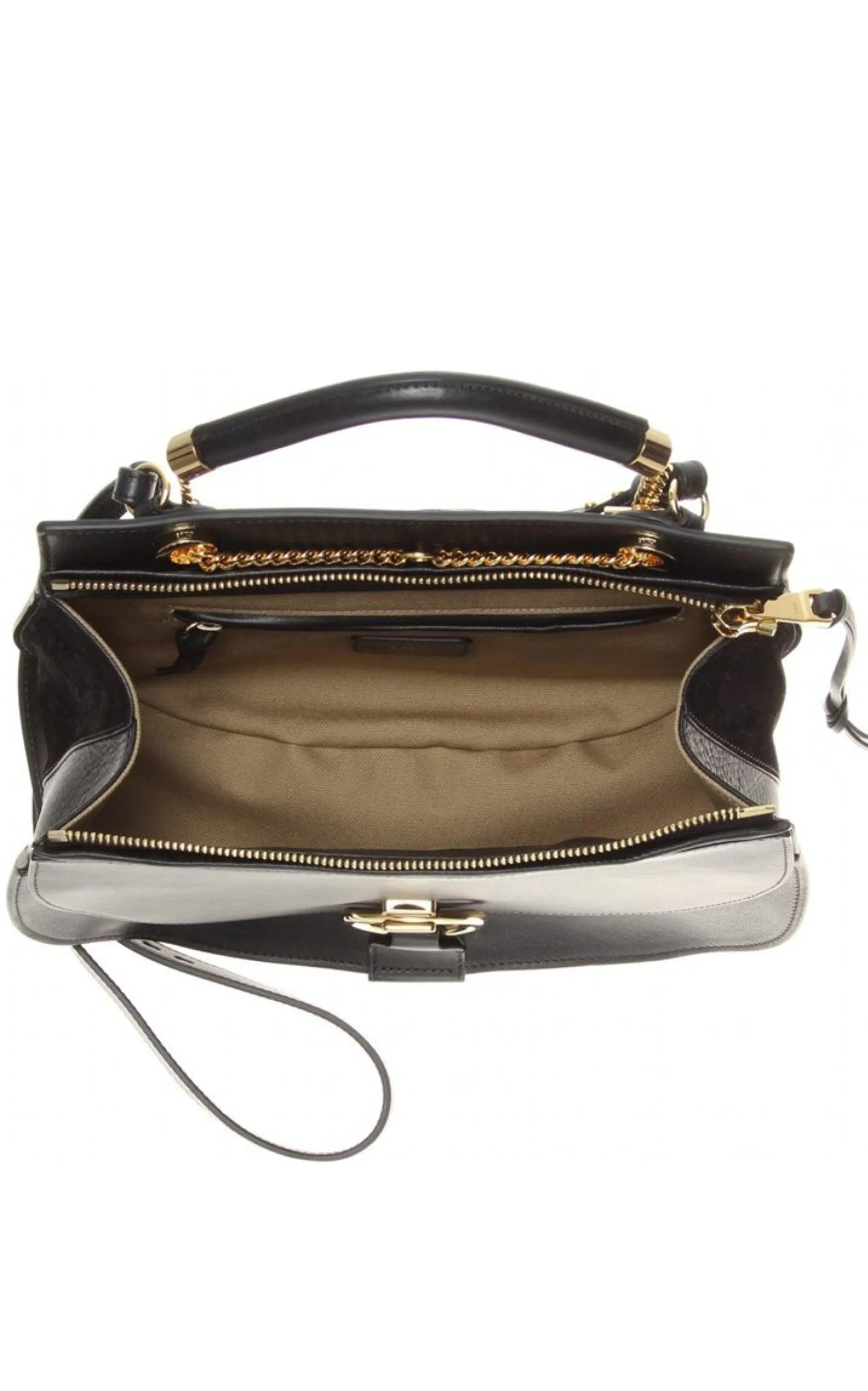 Black Leather Goldie Shoulder Bag sold by Runaway Catalog product image thumbnail 5