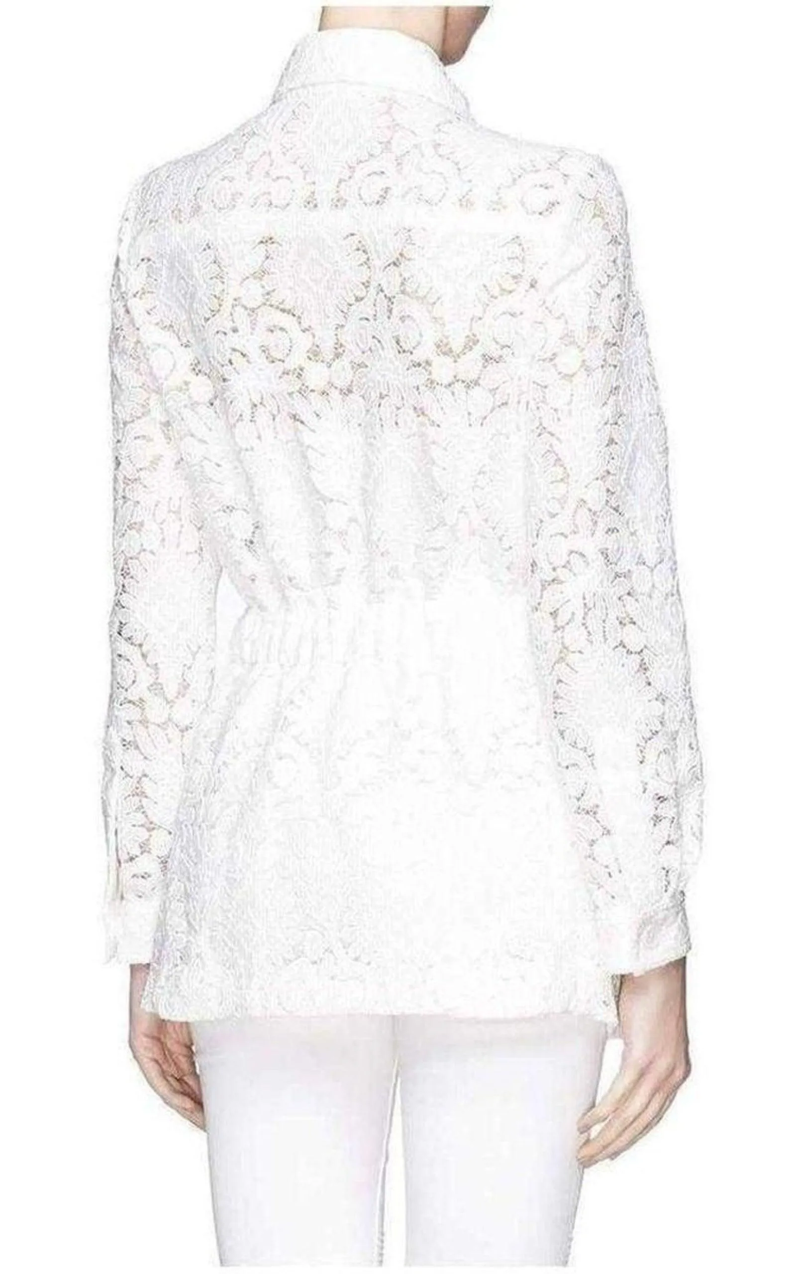 Guipure Embroidery Lace Shirt Coat sold by Runaway Catalog product image thumbnail 3