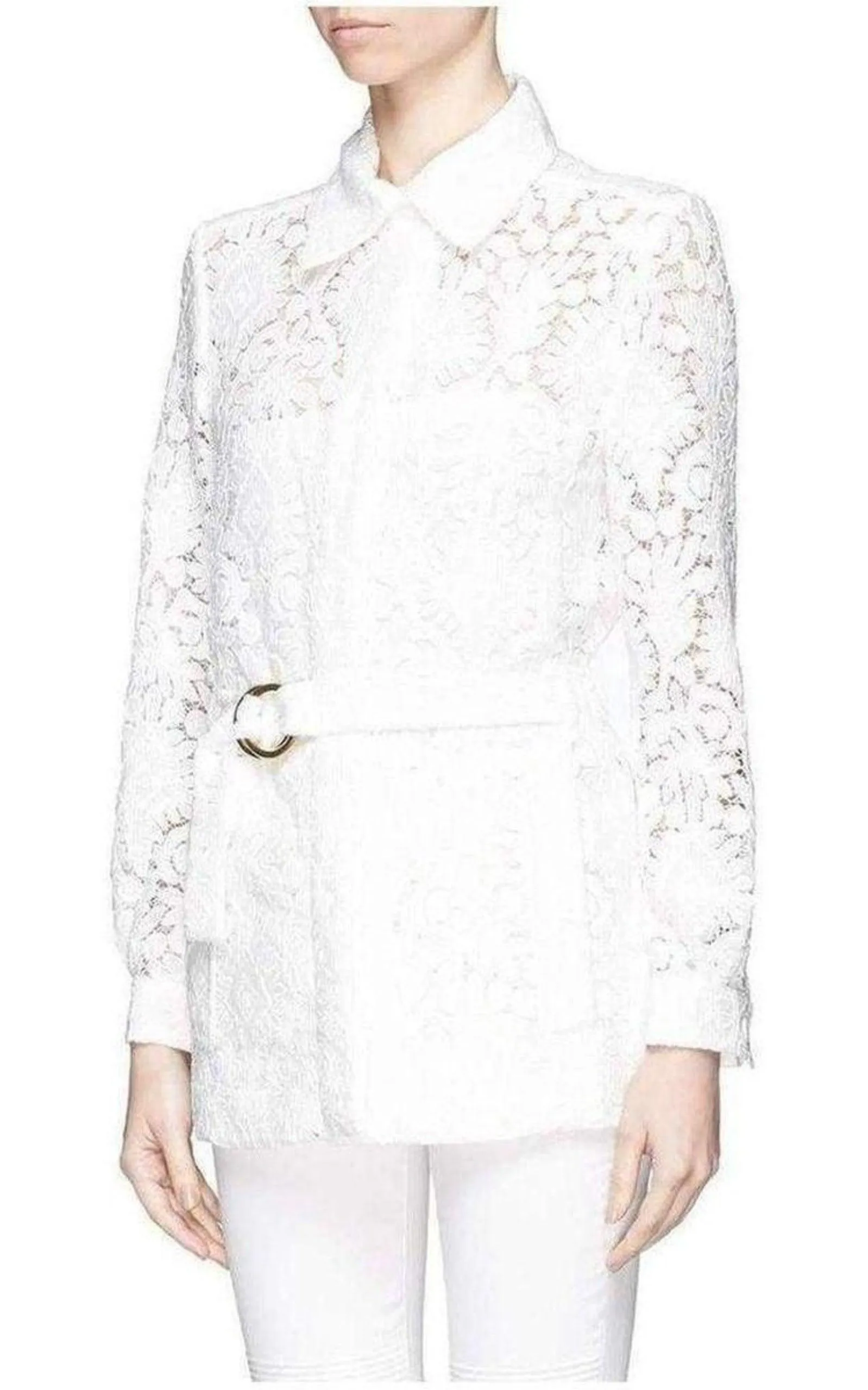 Guipure Embroidery Lace Shirt Coat sold by Runaway Catalog product image thumbnail 4