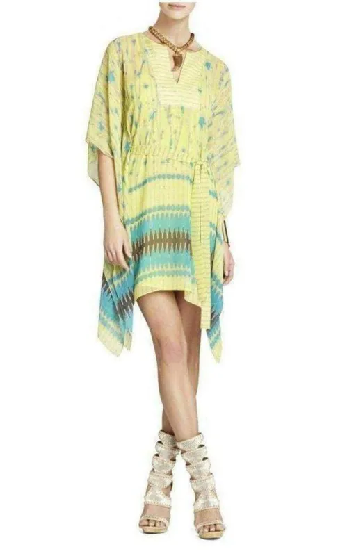 Eva Scarf Print Lemongrass Dress sold by Runaway Catalog