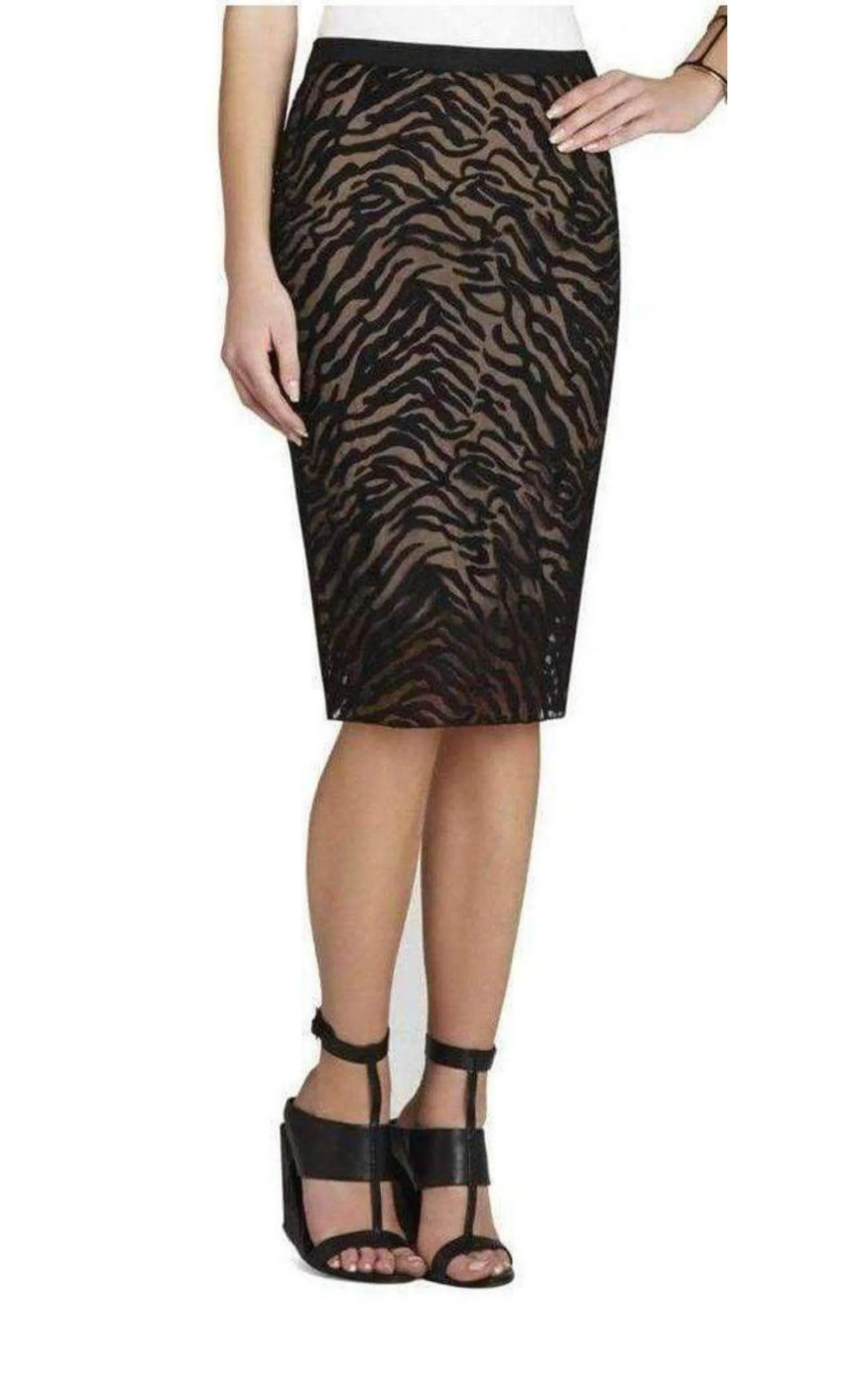Irisa Embroidered Pencil Skirt sold by Runaway Catalog product image thumbnail 3