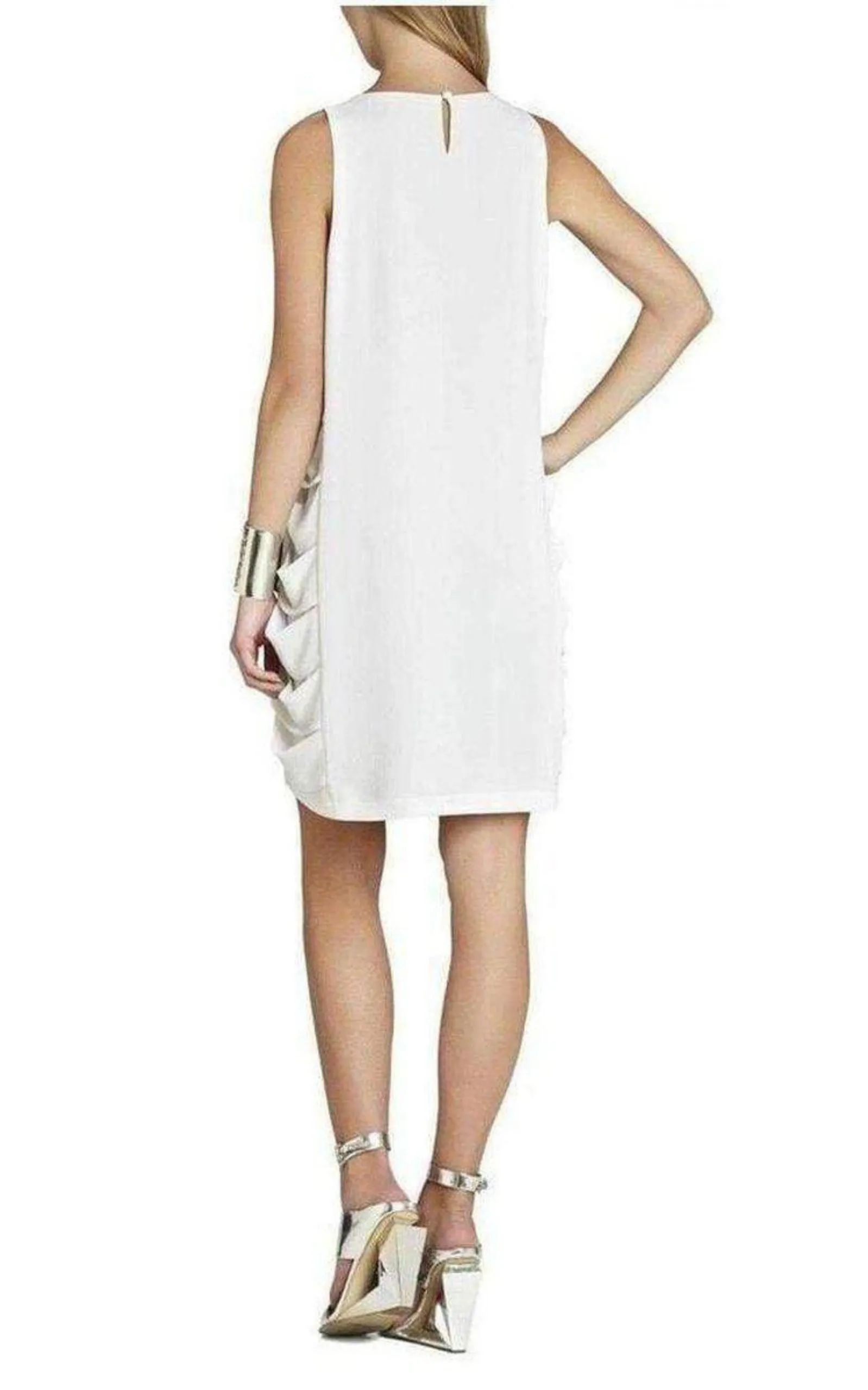 Eren White Cutout Sleeveless Dress sold by Runaway Catalog product image thumbnail 2
