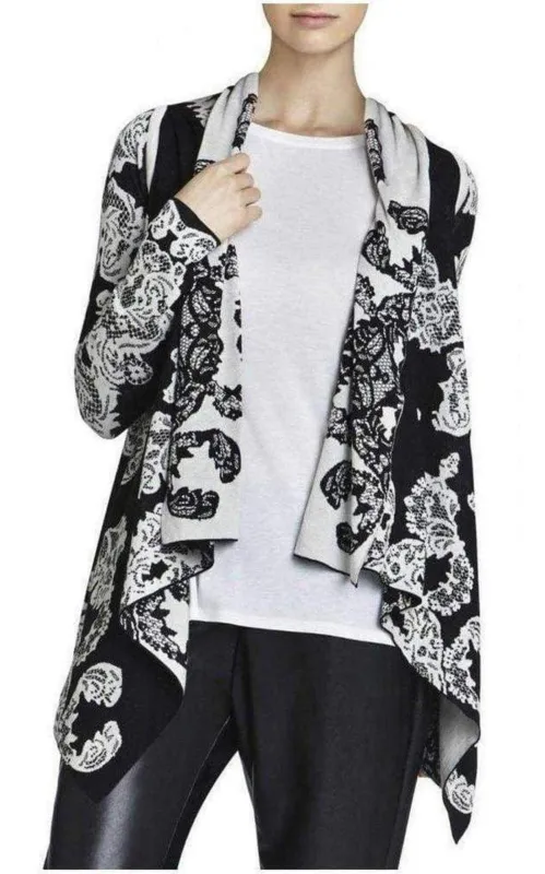 Ruba Lace Jacquard Cardi-Wrap sold by Runaway Catalog