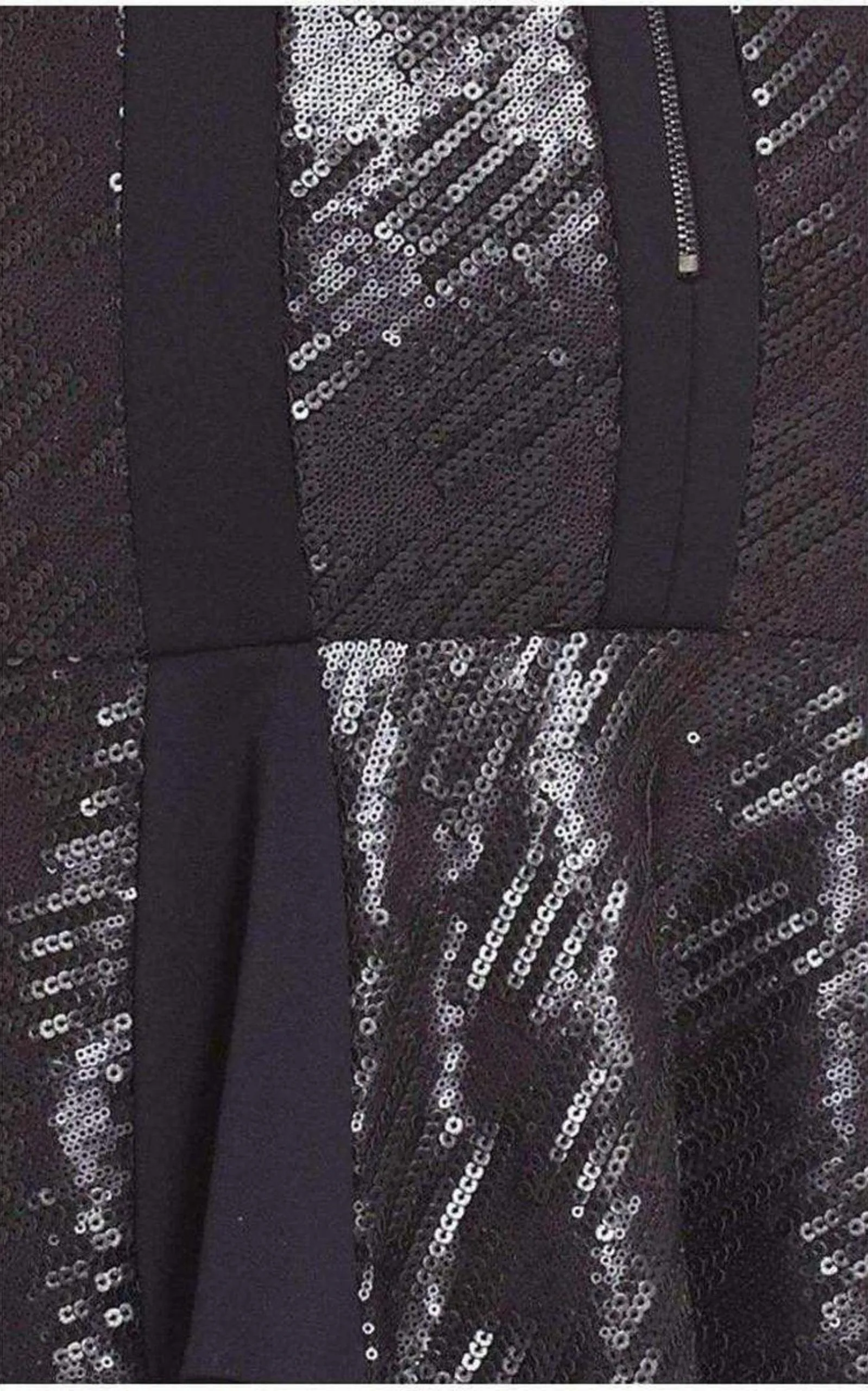 Noelle Fitted Sequin Flounce Dress sold by Runaway Catalog product image thumbnail 3