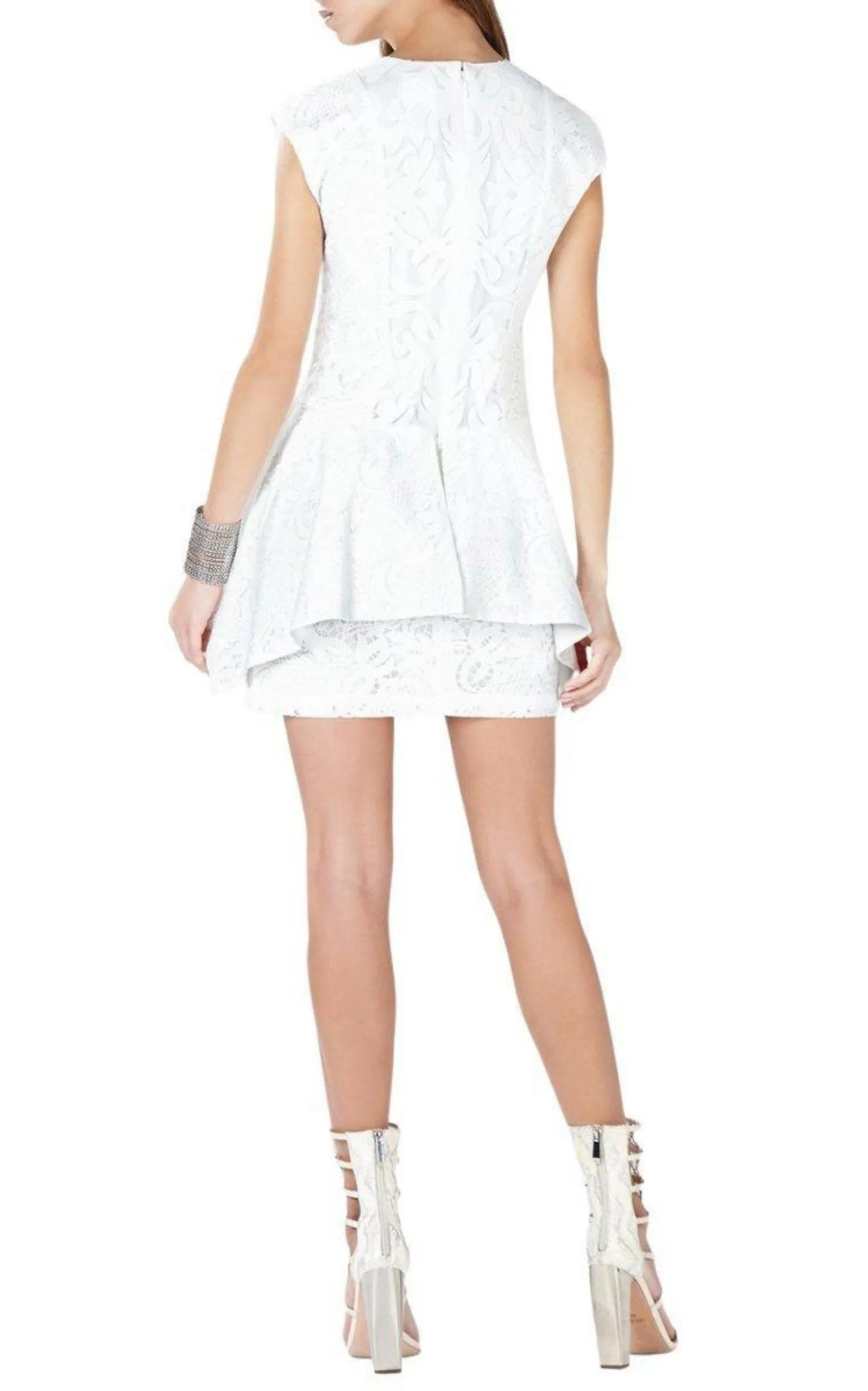 Isabel Draped Side Peplum Dress sold by Runaway Catalog product image thumbnail 2