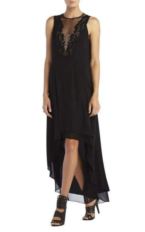 Cassidy Sleeveless Embroidered Lace Yoke Dress sold by Runaway Catalog