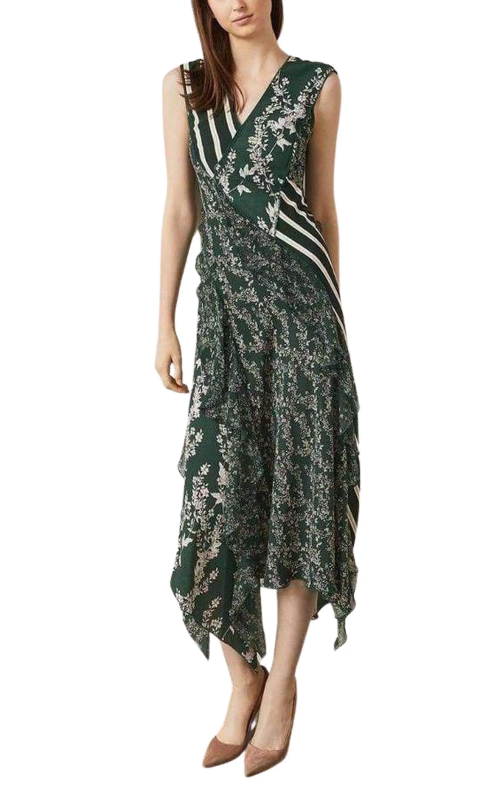 Floral Blooms Asymmetrical Dress sold by Runaway Catalog product image thumbnail 3