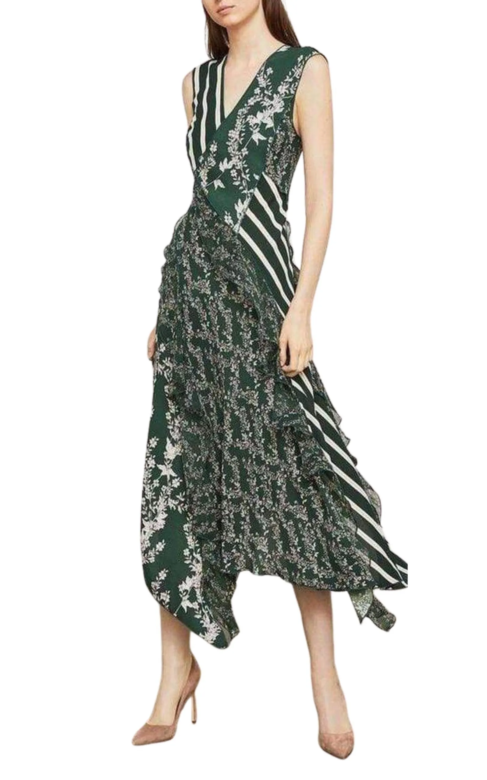 Floral Blooms Asymmetrical Dress sold by Runaway Catalog product image thumbnail 2