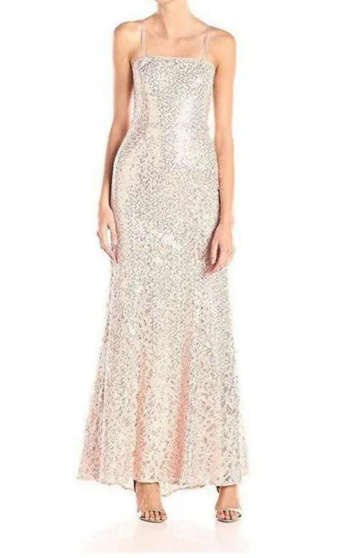 Applique Chiffon Sequinned Cutout Dress sold by Runaway Catalog