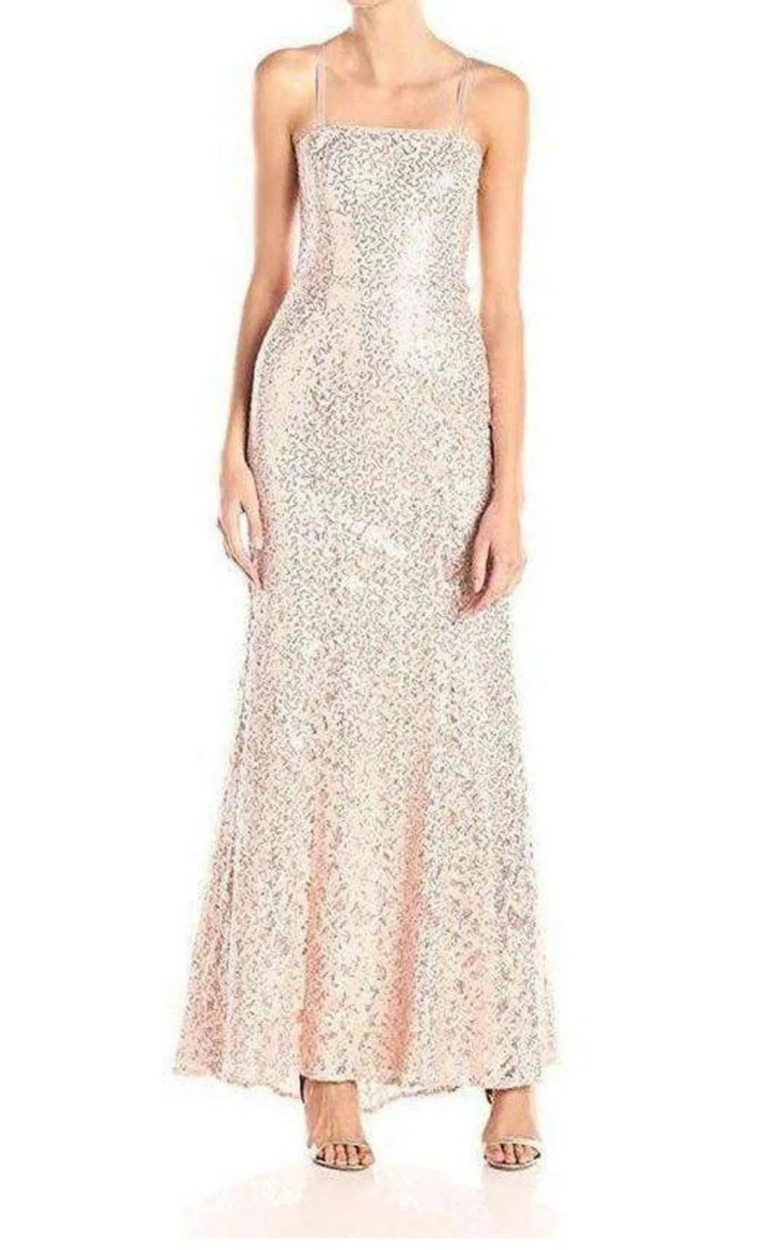 Applique Chiffon Sequinned Cutout Dress sold by Runaway Catalog