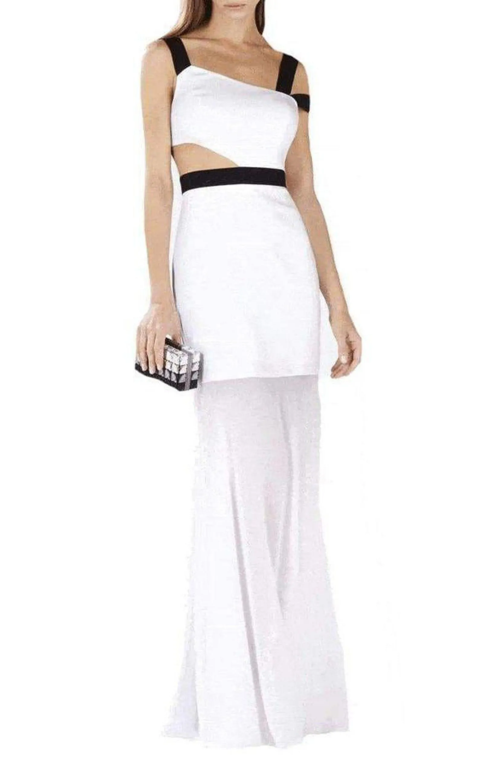 One Shoulder Cutout Waist Gown sold by Runaway Catalog product image thumbnail 3