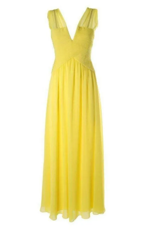 Sleeveless Yellow Gown sold by Runaway Catalog