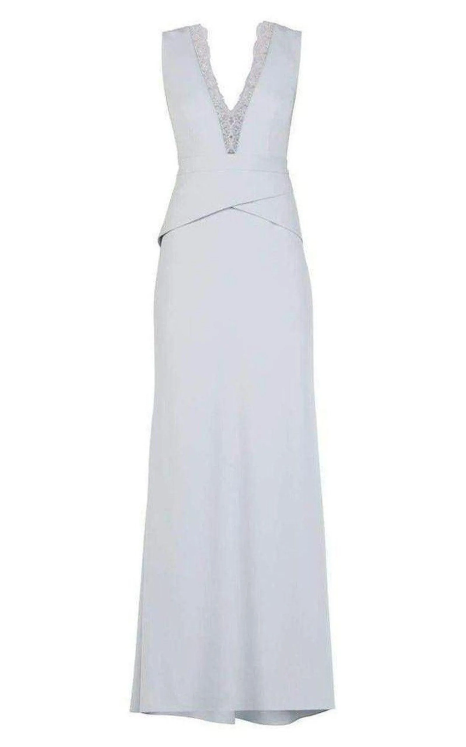 Alyza Deep V Lace Insert Dress sold by Runaway Catalog