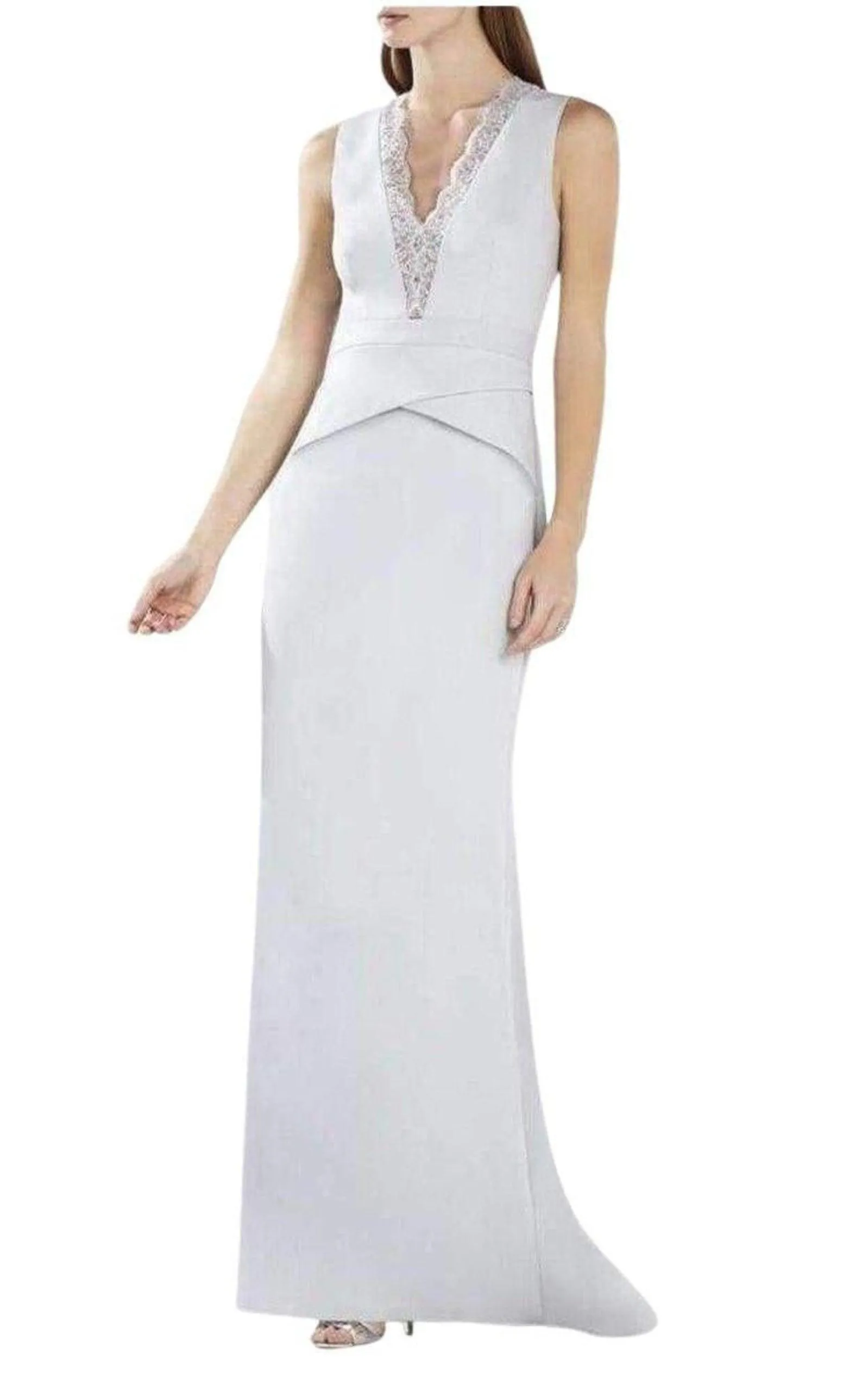 Alyza Deep V Lace Insert Dress sold by Runaway Catalog product image thumbnail 4