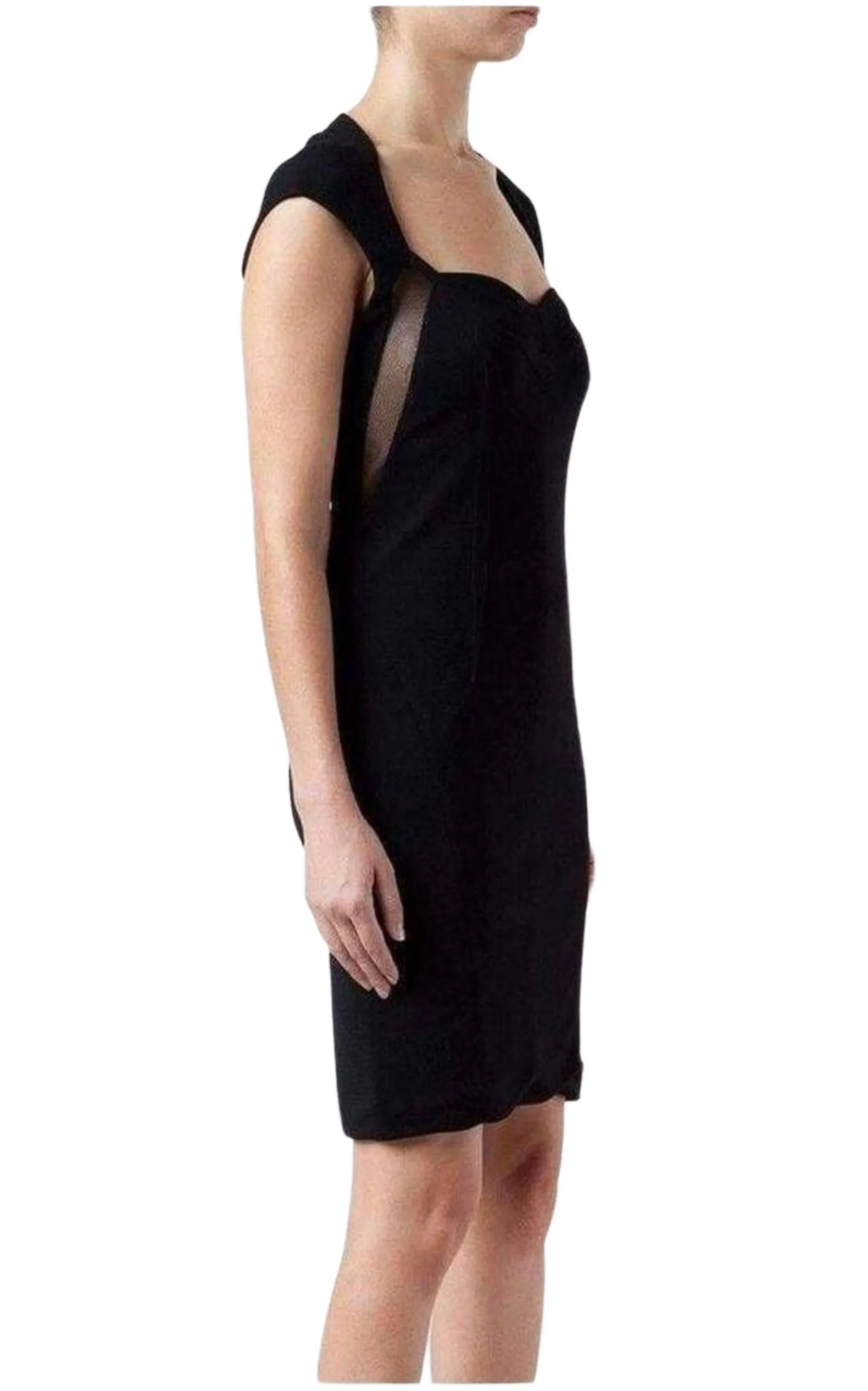 Black Matte Dress sold by Runaway Catalog product image thumbnail 3