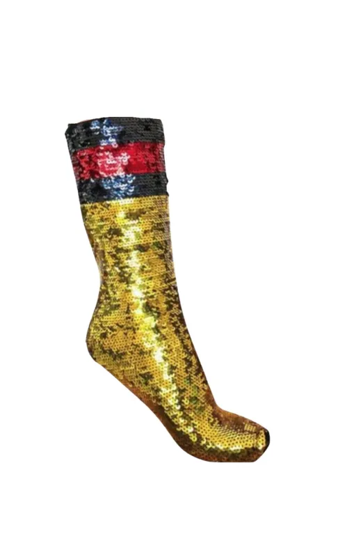 Webright Sequin Embellished Socks sold by Runaway Catalog