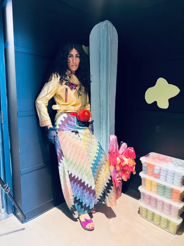 Gold Leather Short Biker Jacket sold by Runaway Catalog