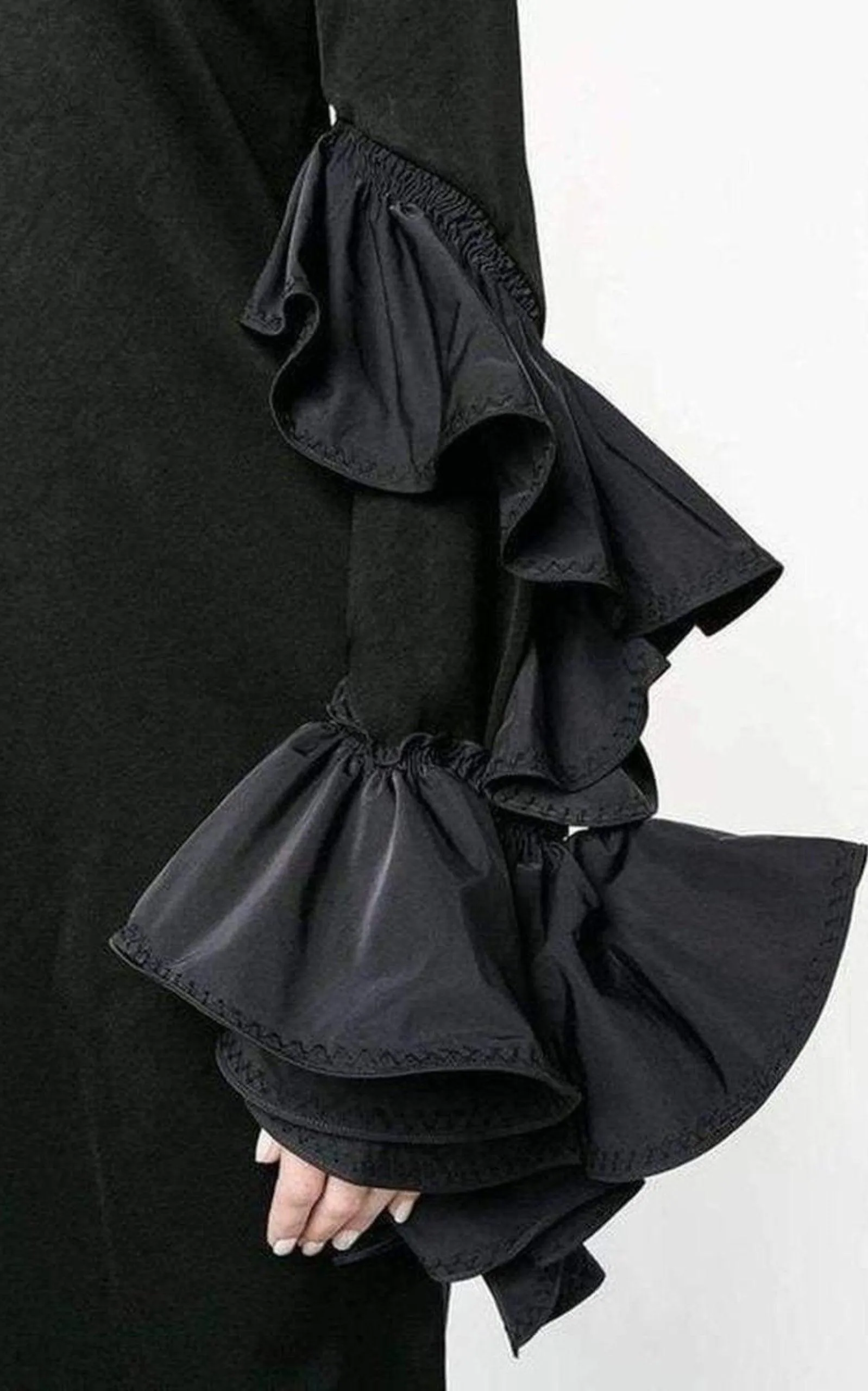 Molotov Ruffle Sleeve Dress sold by Runaway Catalog product image thumbnail 4