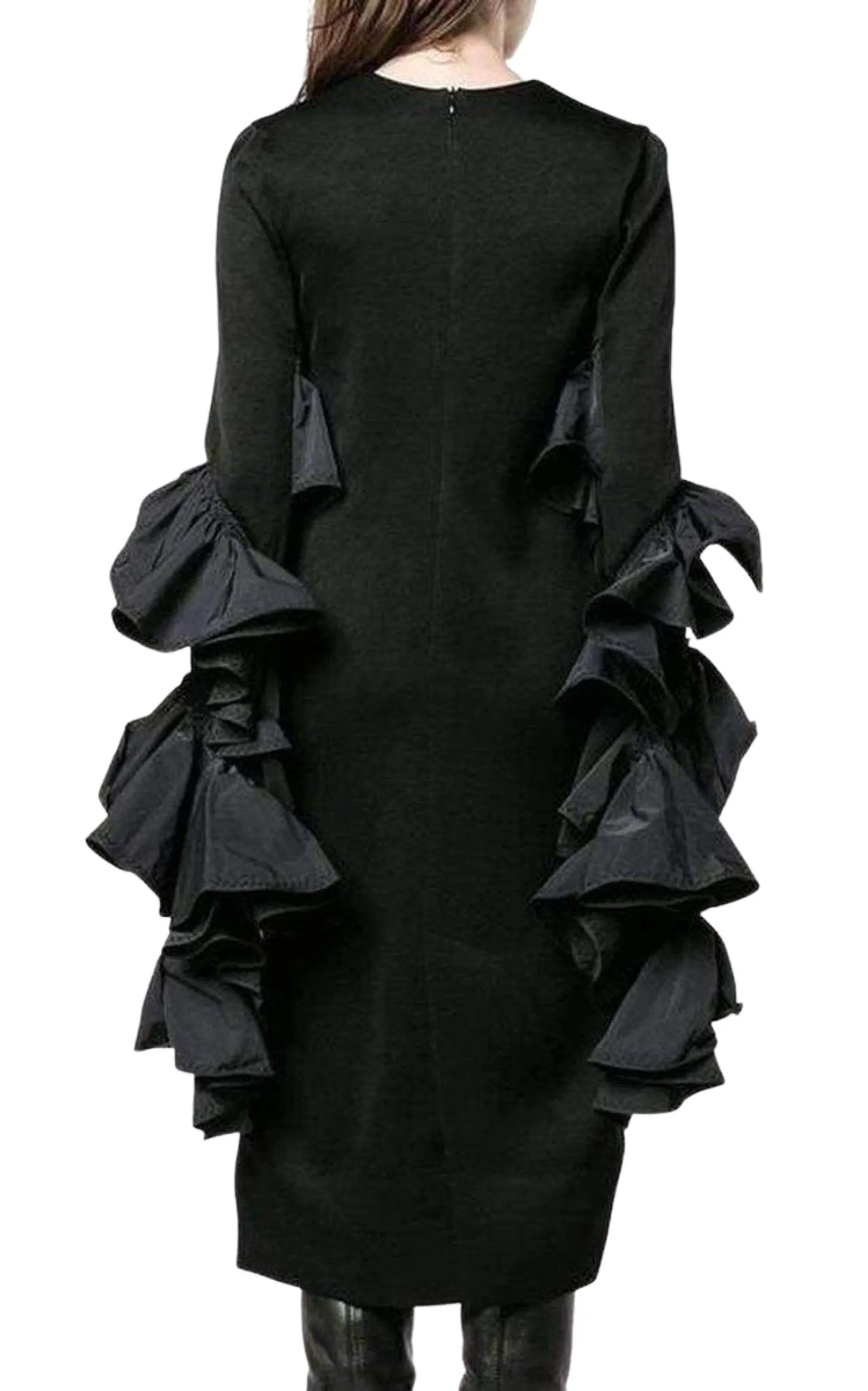 Molotov Ruffle Sleeve Dress sold by Runaway Catalog product image thumbnail 3