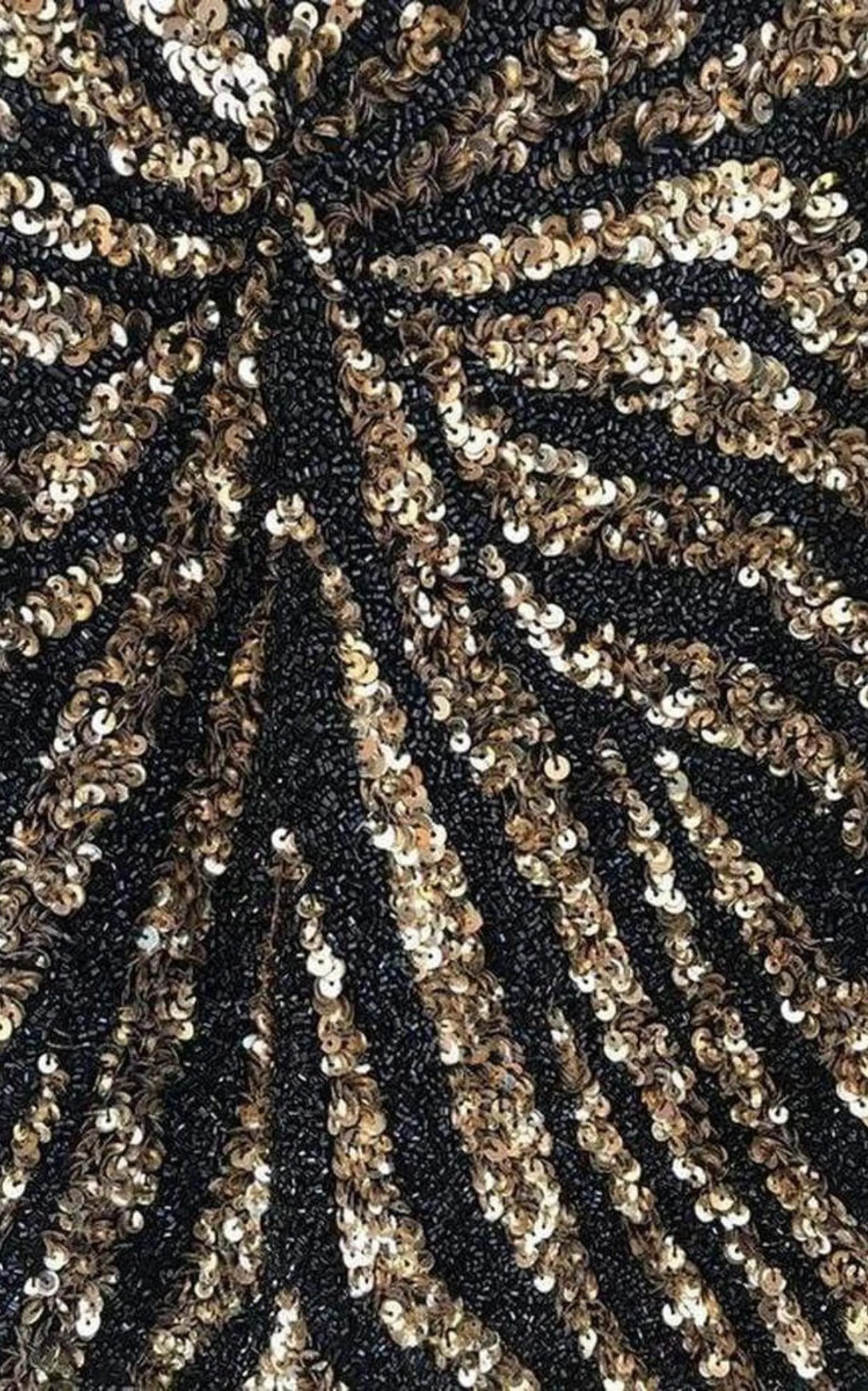 Sequin V-Neck Fitted Cocktail Dress sold by Runaway Catalog product image thumbnail 4