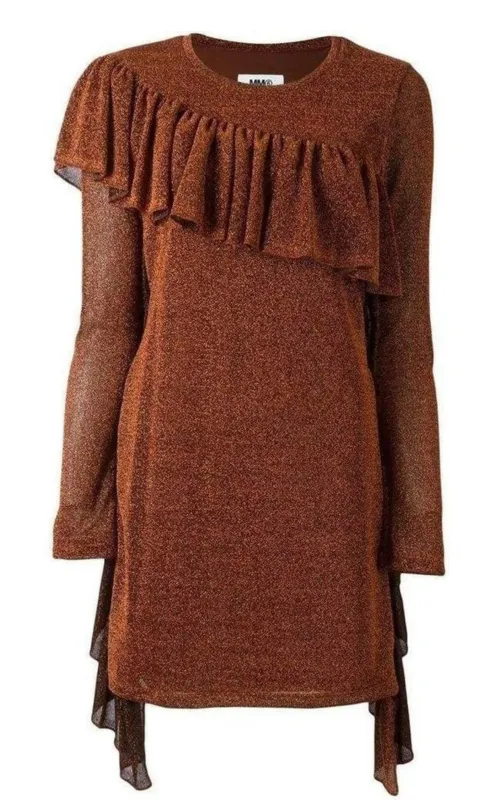 MM6 Maison Margiela Ruffle Trims Dress made by Runaway Catalog
