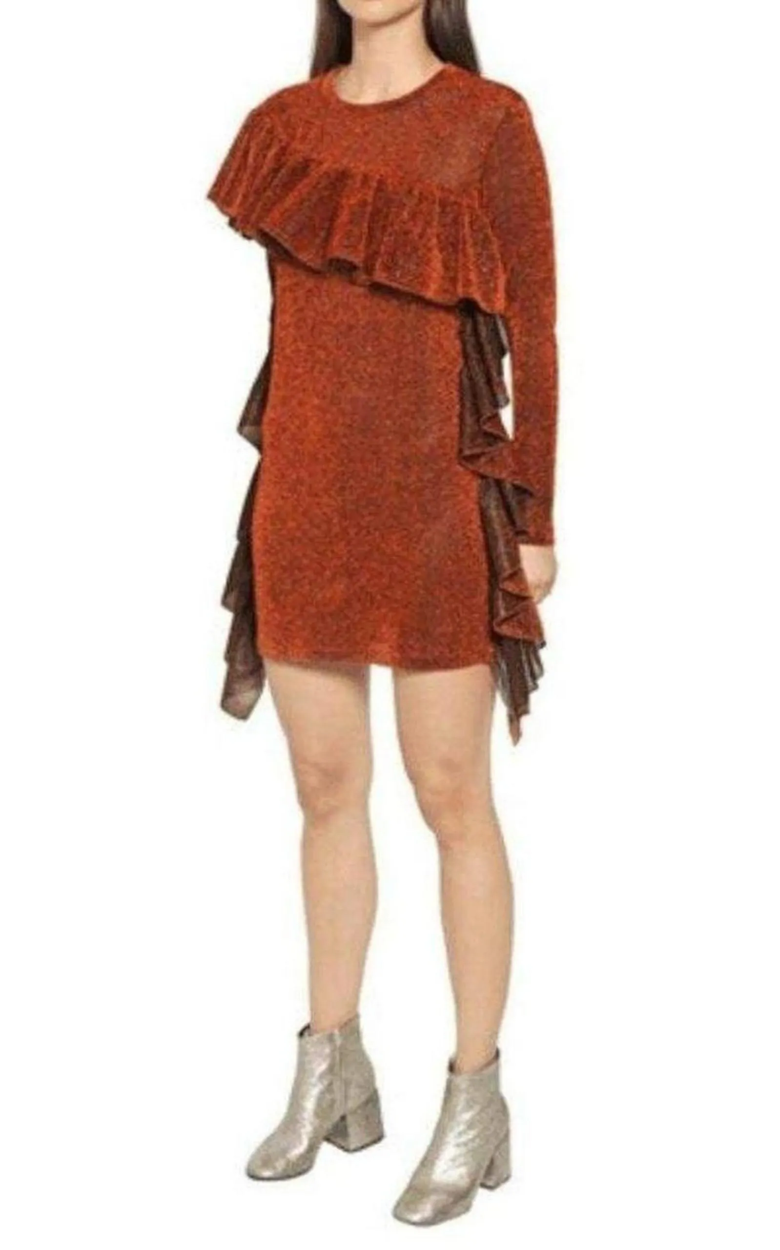 MM6 Maison Margiela Ruffle Trims Dress sold by Runaway Catalog product image thumbnail 3