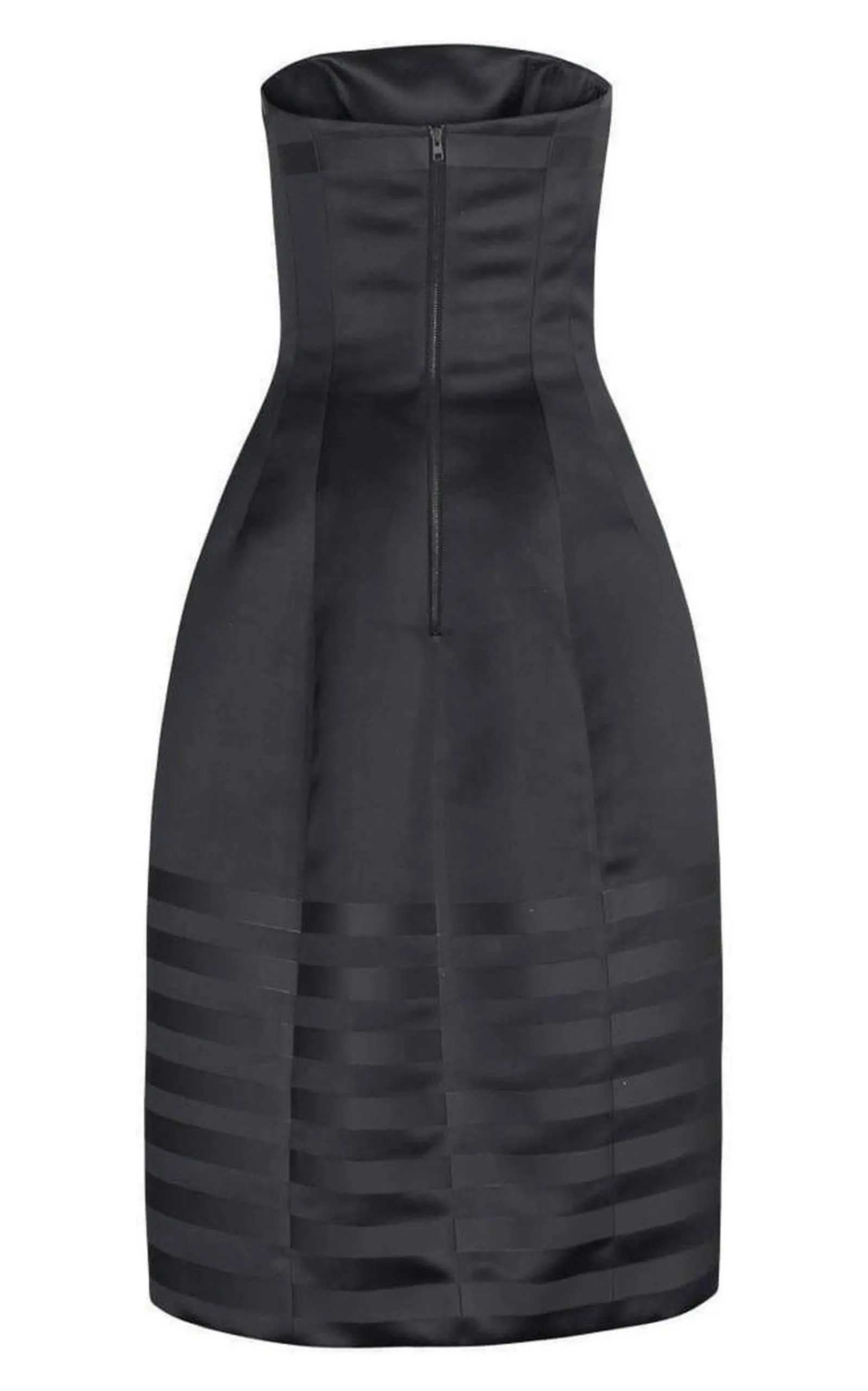 Derya Poly Satin Strapless Cocktail Dress sold by Runaway Catalog product image thumbnail 3