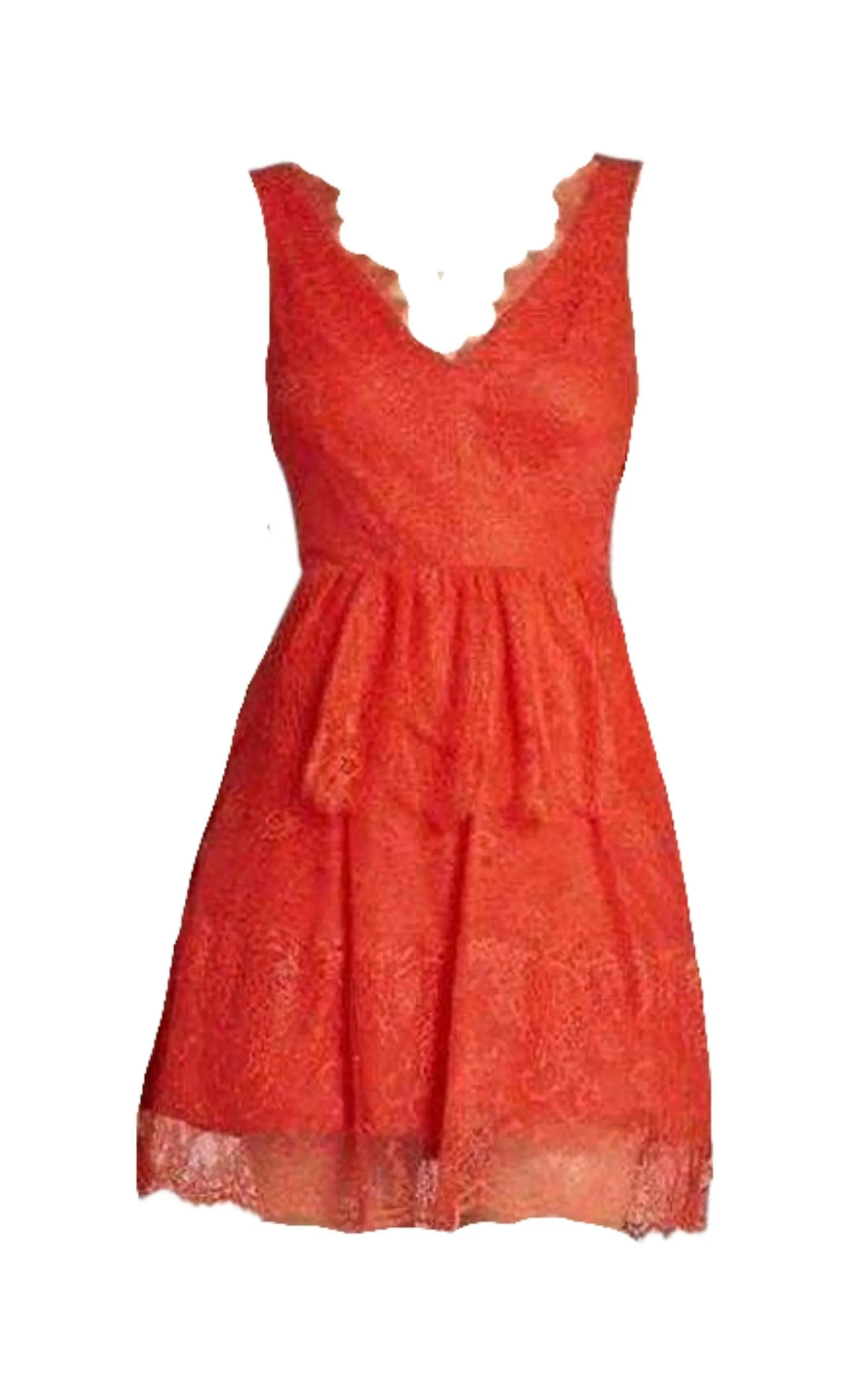 Willa Bright Poppy Lace Cocktail Dress sold by Runaway Catalog