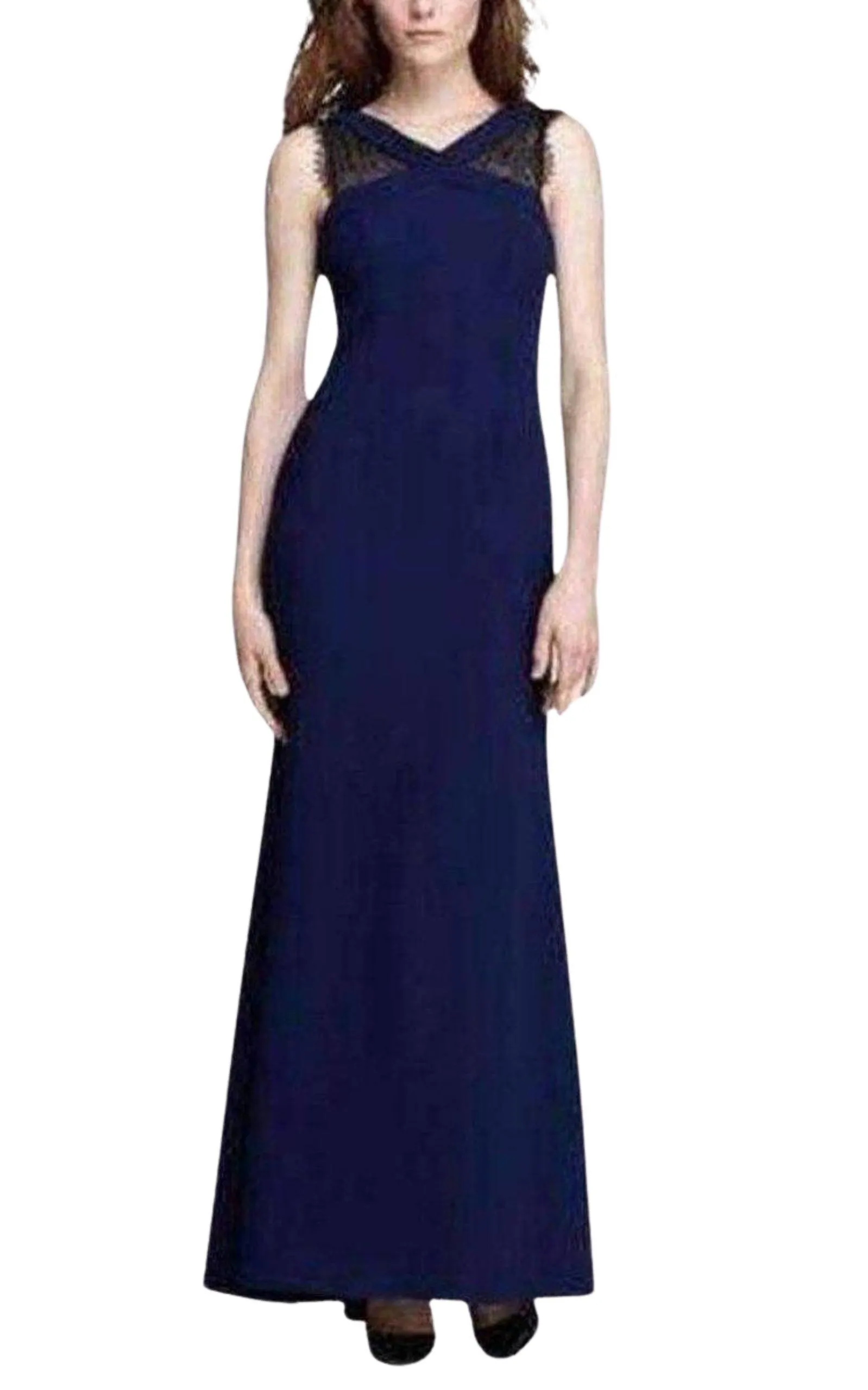 Evans Lace Insert Evening Dress sold by Runaway Catalog