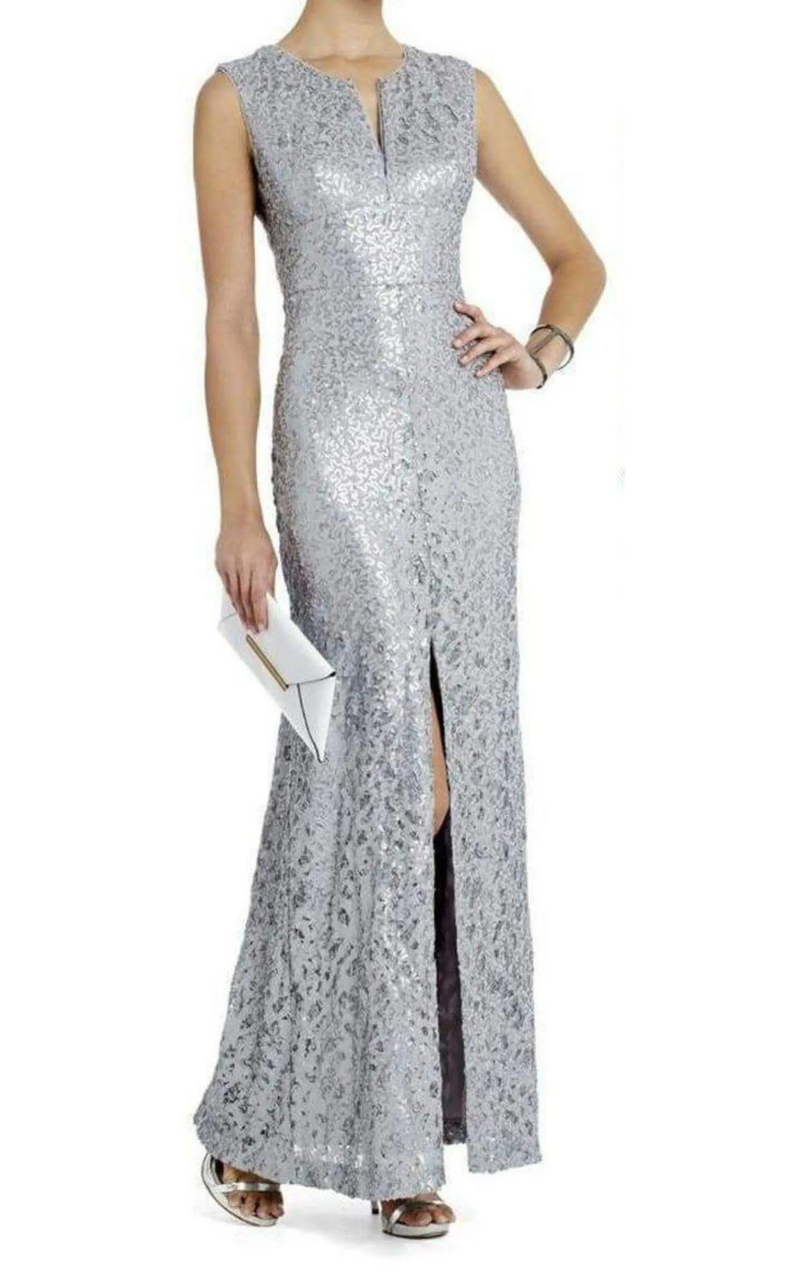 Grey Cain Sequin Appliqué Dress sold by Runaway Catalog product image thumbnail 3
