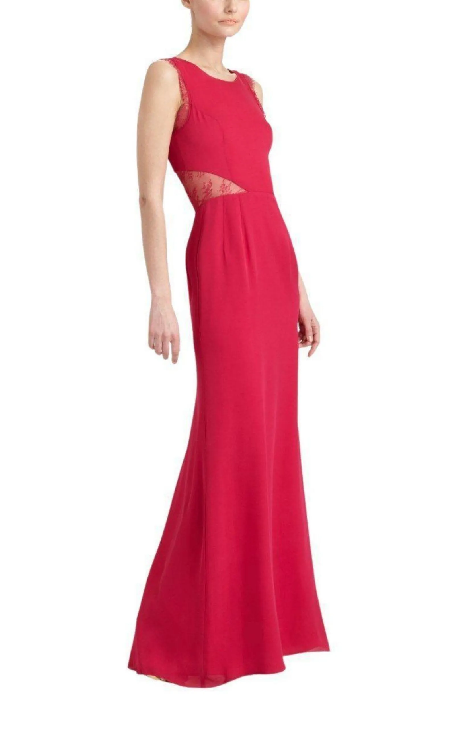 Karey Maxi Lace Detail Turkish Pink Dress sold by Runaway Catalog product image thumbnail 3