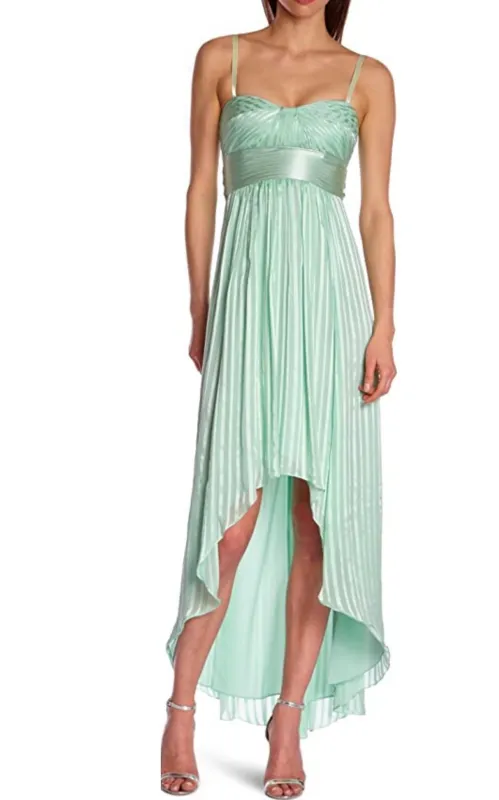 Alicia Silk Opaline Green Charmeuse Gown sold by Runaway Catalog