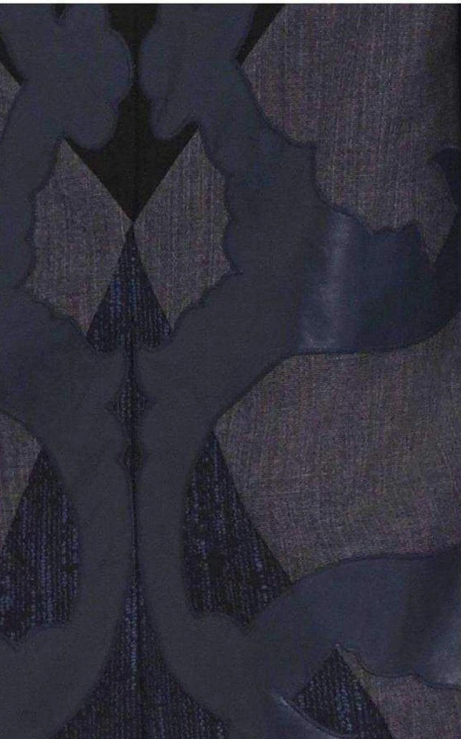 Runway Blue Faux Leather Patch Luella Tunic Dress sold by Runaway Catalog product image thumbnail 5