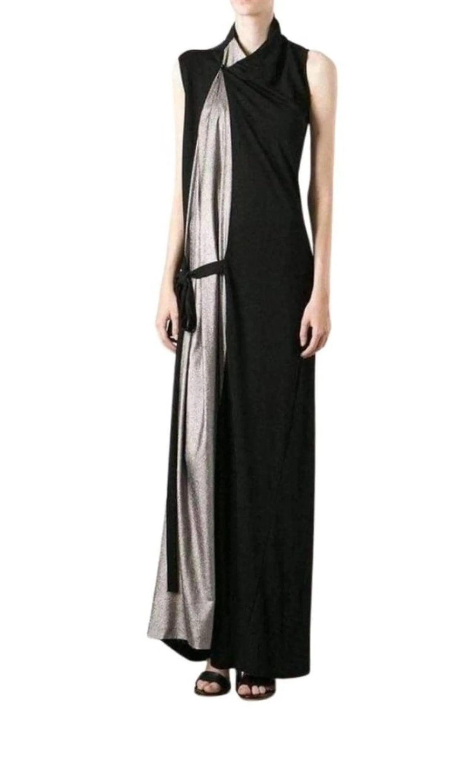 Black Metallic Maxi Dress sold by Runaway Catalog product image thumbnail 4