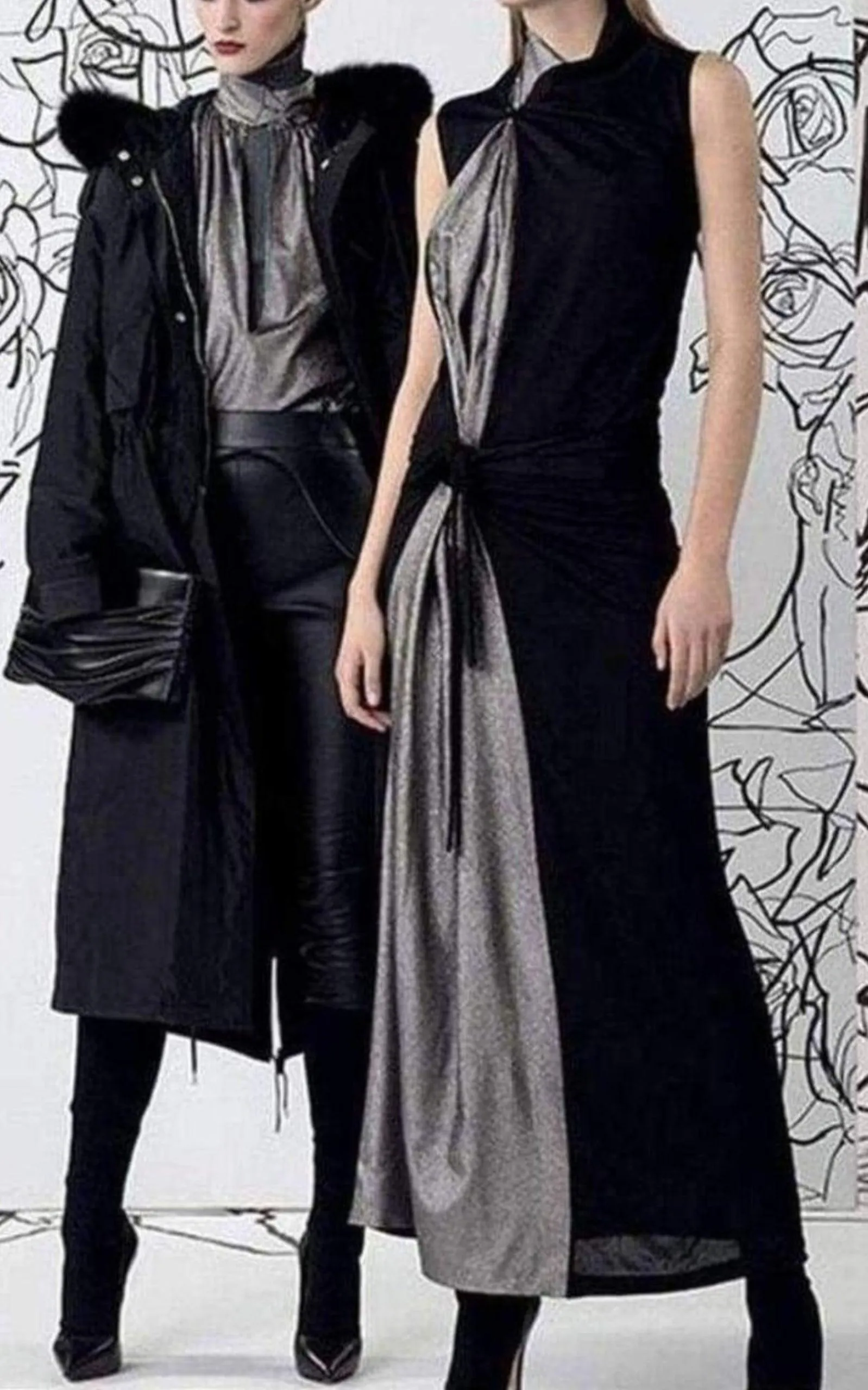 Black Metallic Maxi Dress sold by Runaway Catalog product image thumbnail 2