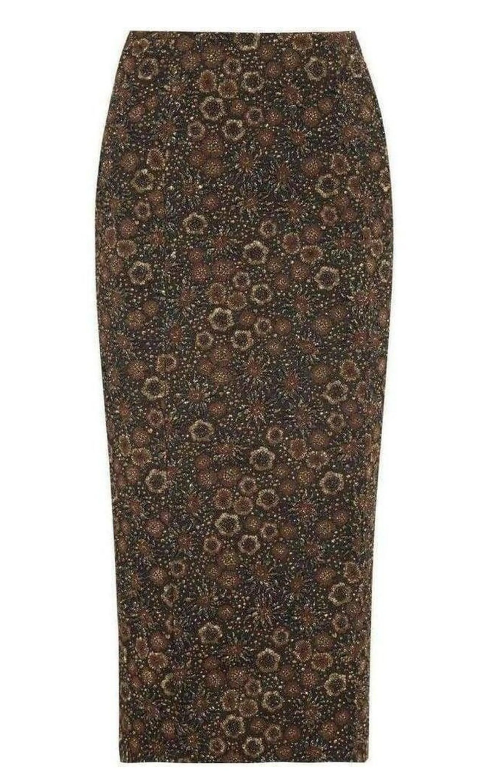 Floral Jacquard Pencil Skirt sold by Runaway Catalog