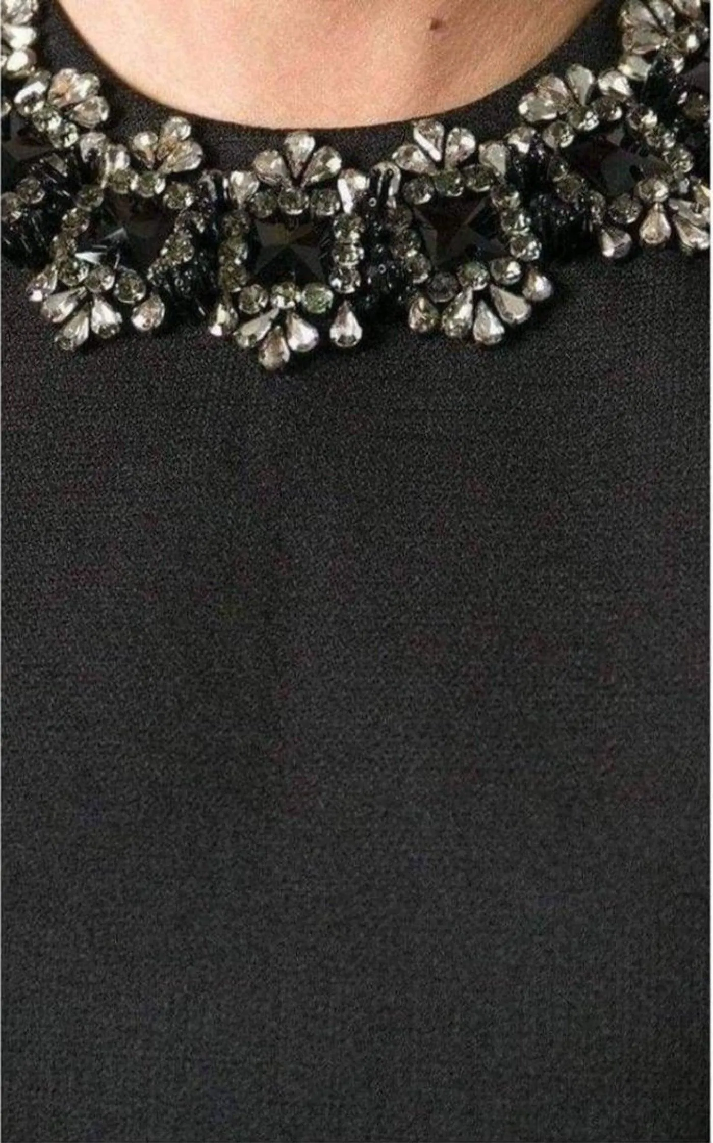 Black Jewel Embellished Mini Dress sold by Runaway Catalog product image thumbnail 5