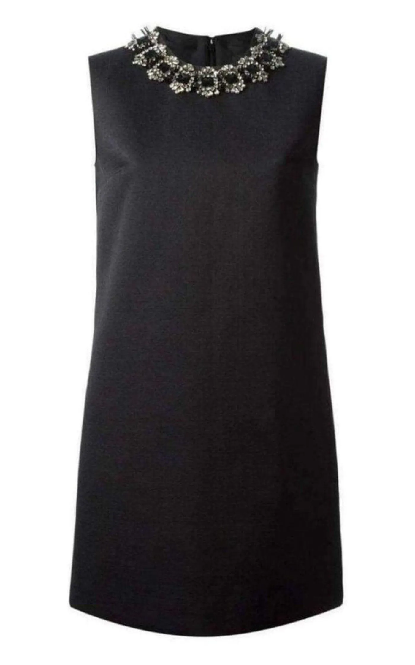 Black Jewel Embellished Mini Dress sold by Runaway Catalog