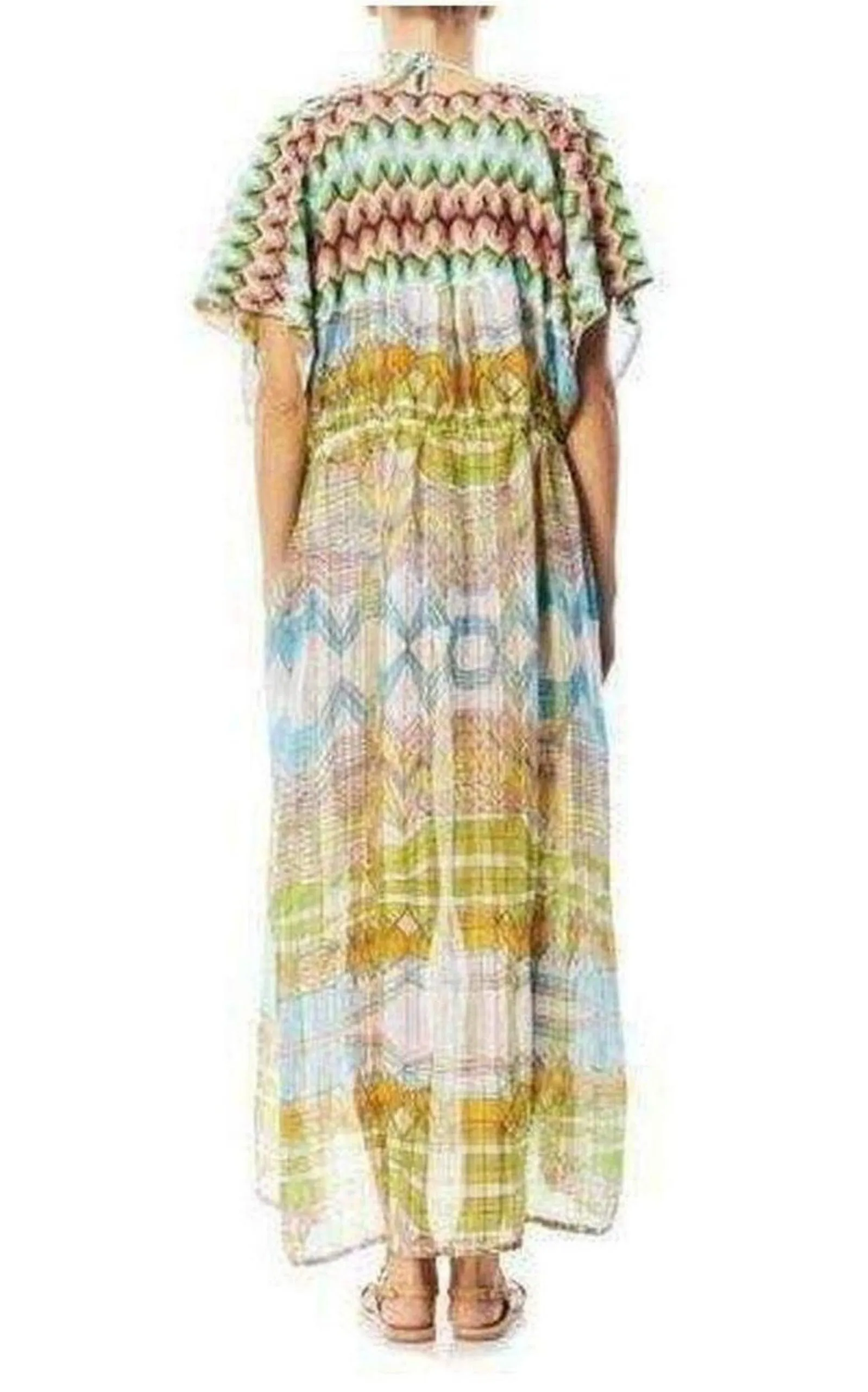 Knitwear Stampa Geometric Print Kaftan sold by Runaway Catalog product image thumbnail 3